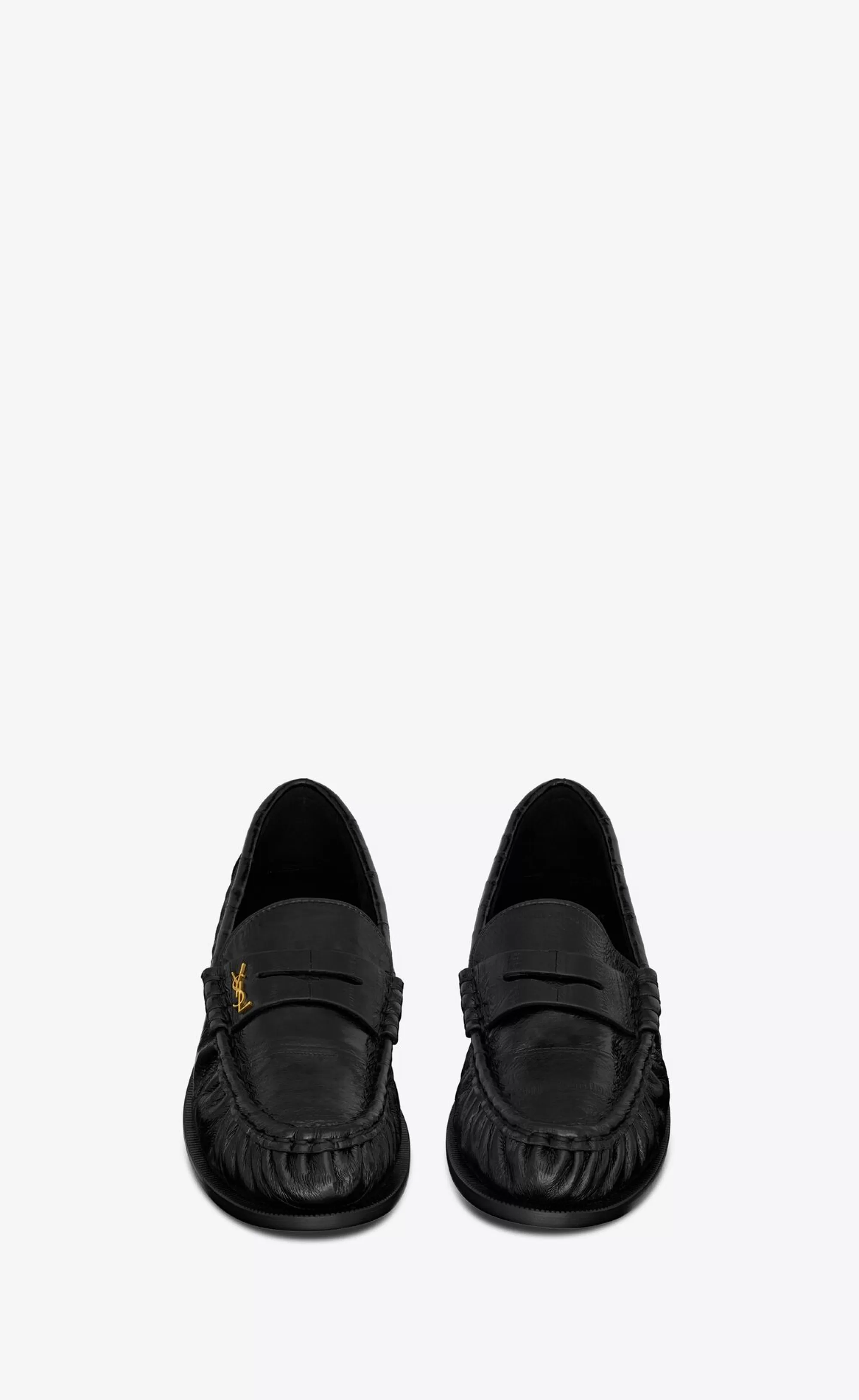 Women Saint Laurent FLATS | LOAFERS^LE LOAFER Penny Slippers In Eel | | YSL.com