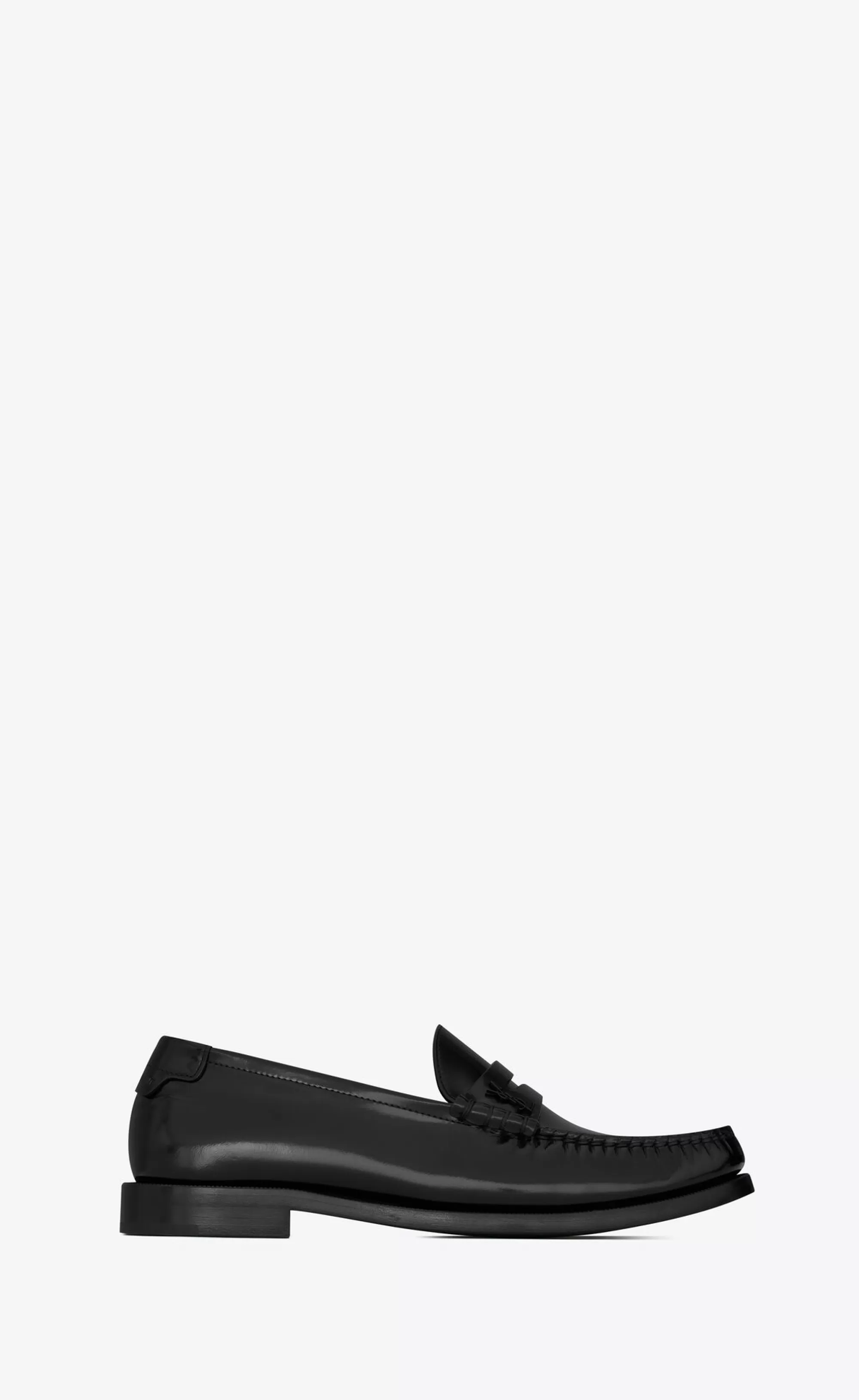 Women Saint Laurent LOAFERS | FLATS^LE LOAFER Penny Slippers In Glazed Leather | | YSL.com