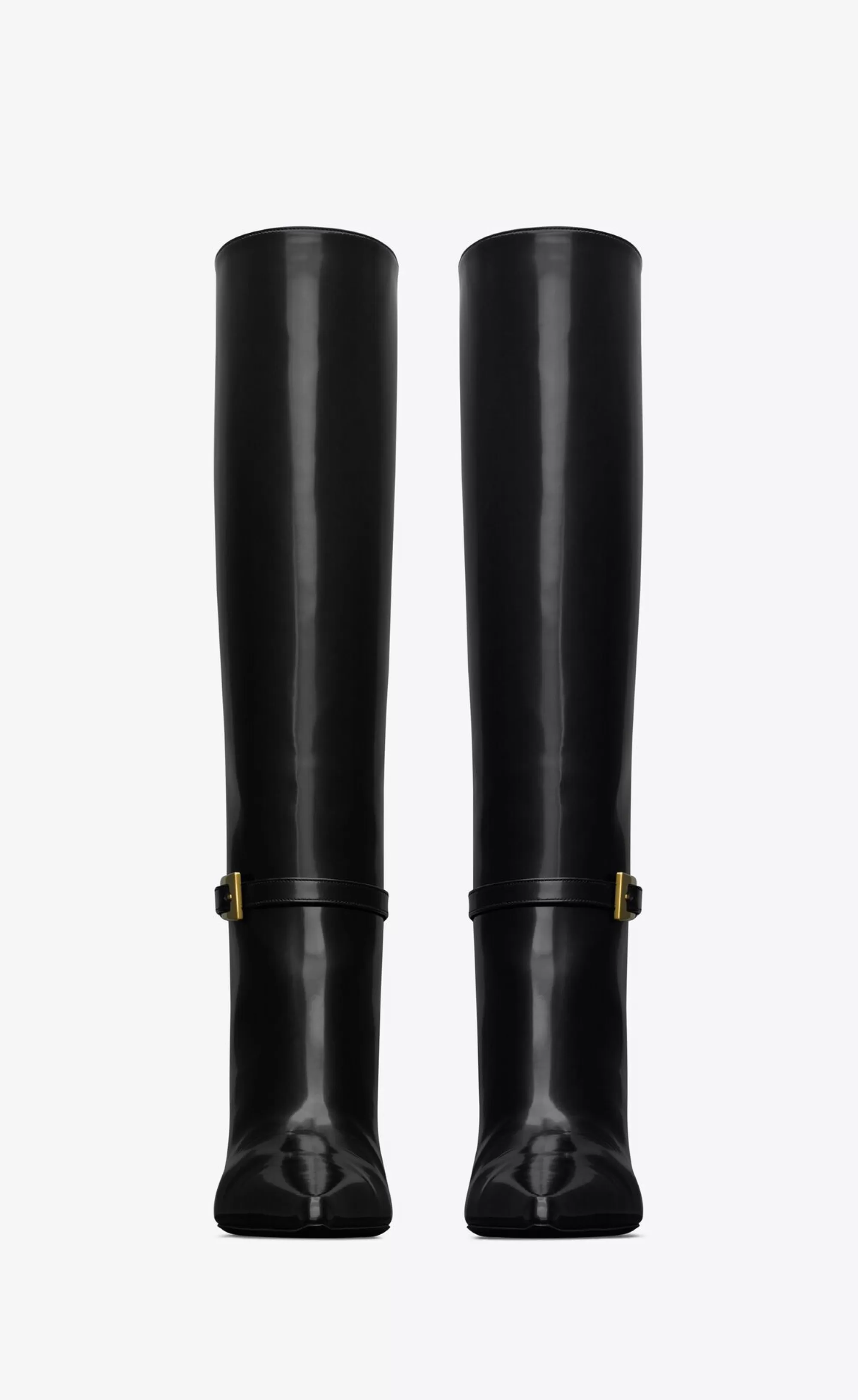 Women Saint Laurent BOOTS^LEE Boots In Glazed Leather | | YSL.com