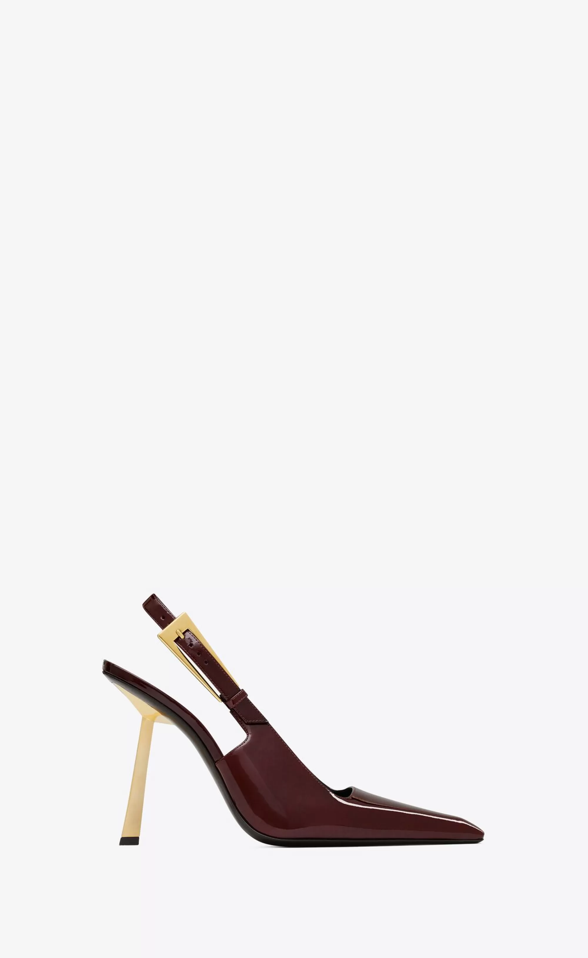 Women Saint Laurent SLINGBACKS | SMOKING^LEE Slingback Pumps In Patent Leather | | YSL.com