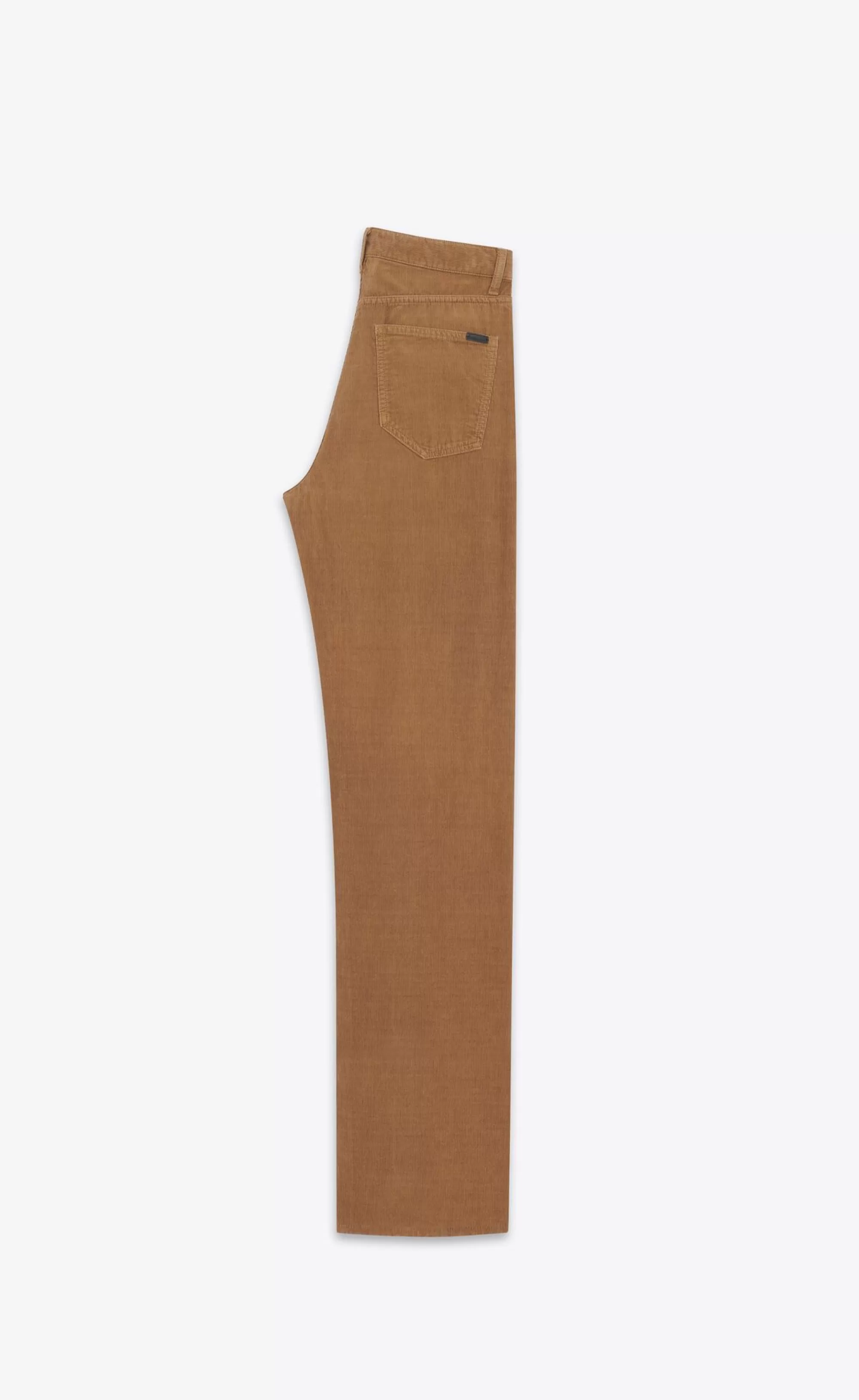 Saint Laurent ALL READY TO WEAR | DENIM^Long Baggy Jeans In Corduroy | | YSL.com