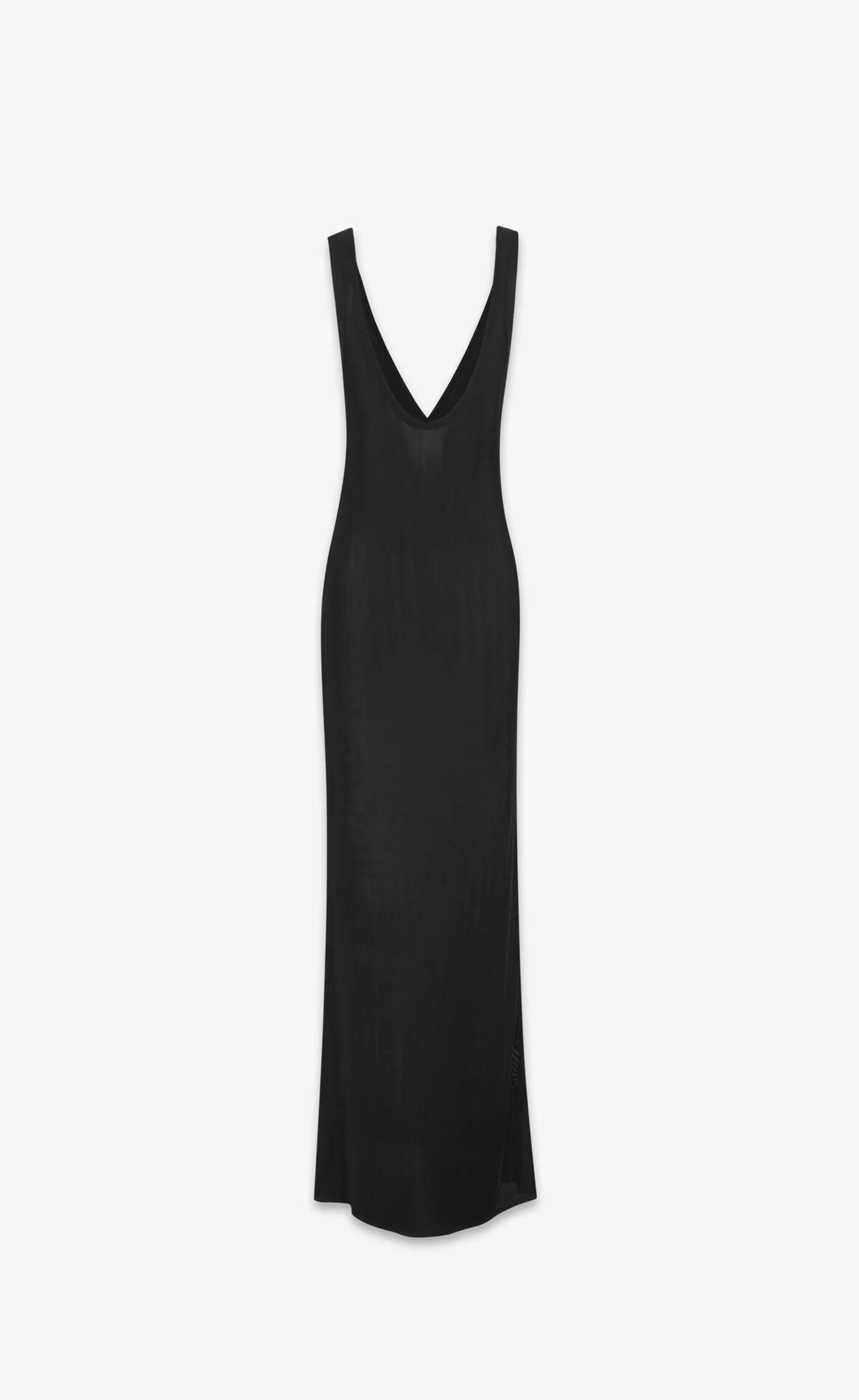 Women Saint Laurent DRESSES^Long Dress In Knit | | YSL.com