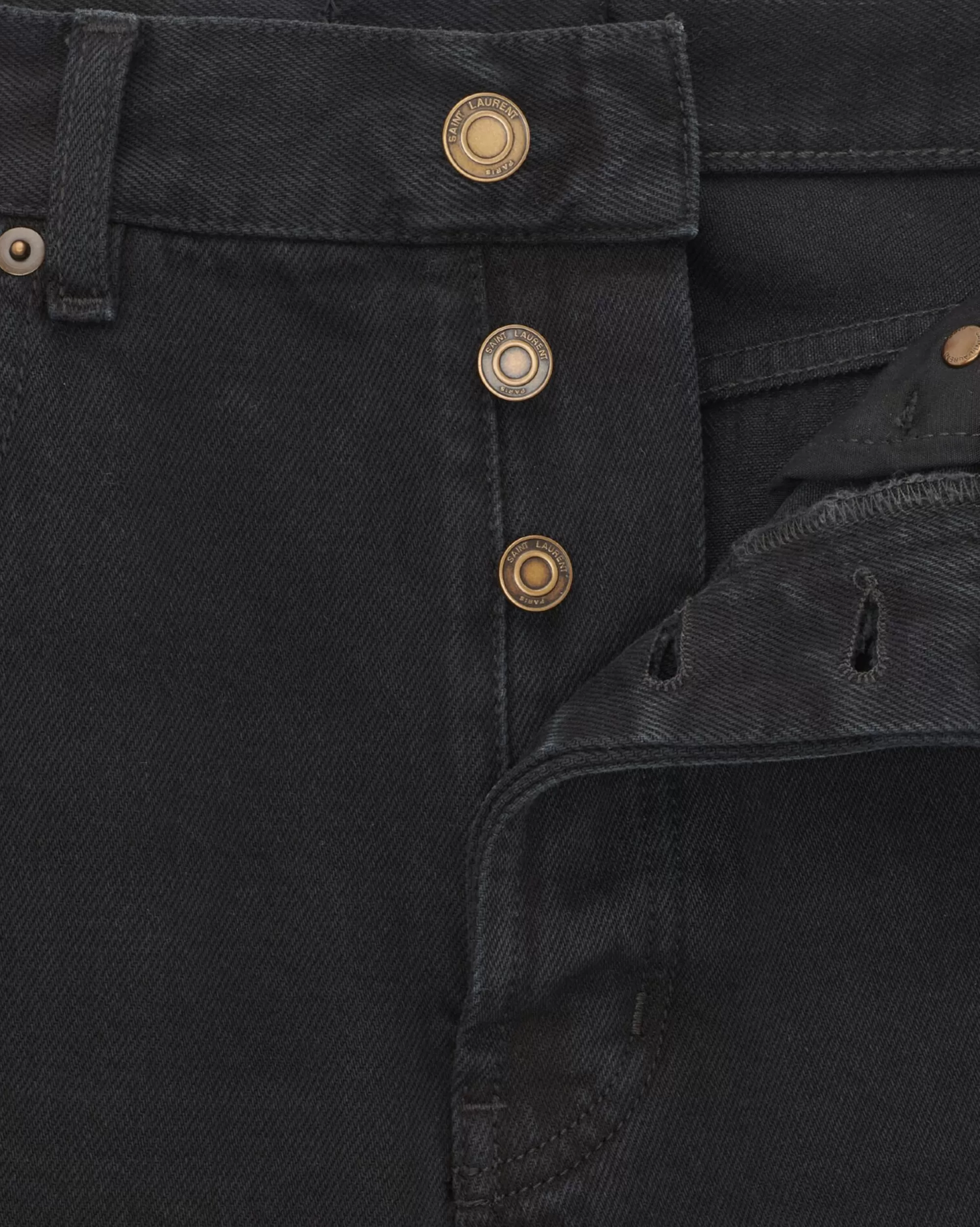 Saint Laurent ALL READY TO WEAR | DENIM^Long Extreme Baggy Jeans In Carbon Denim | | YSL.com