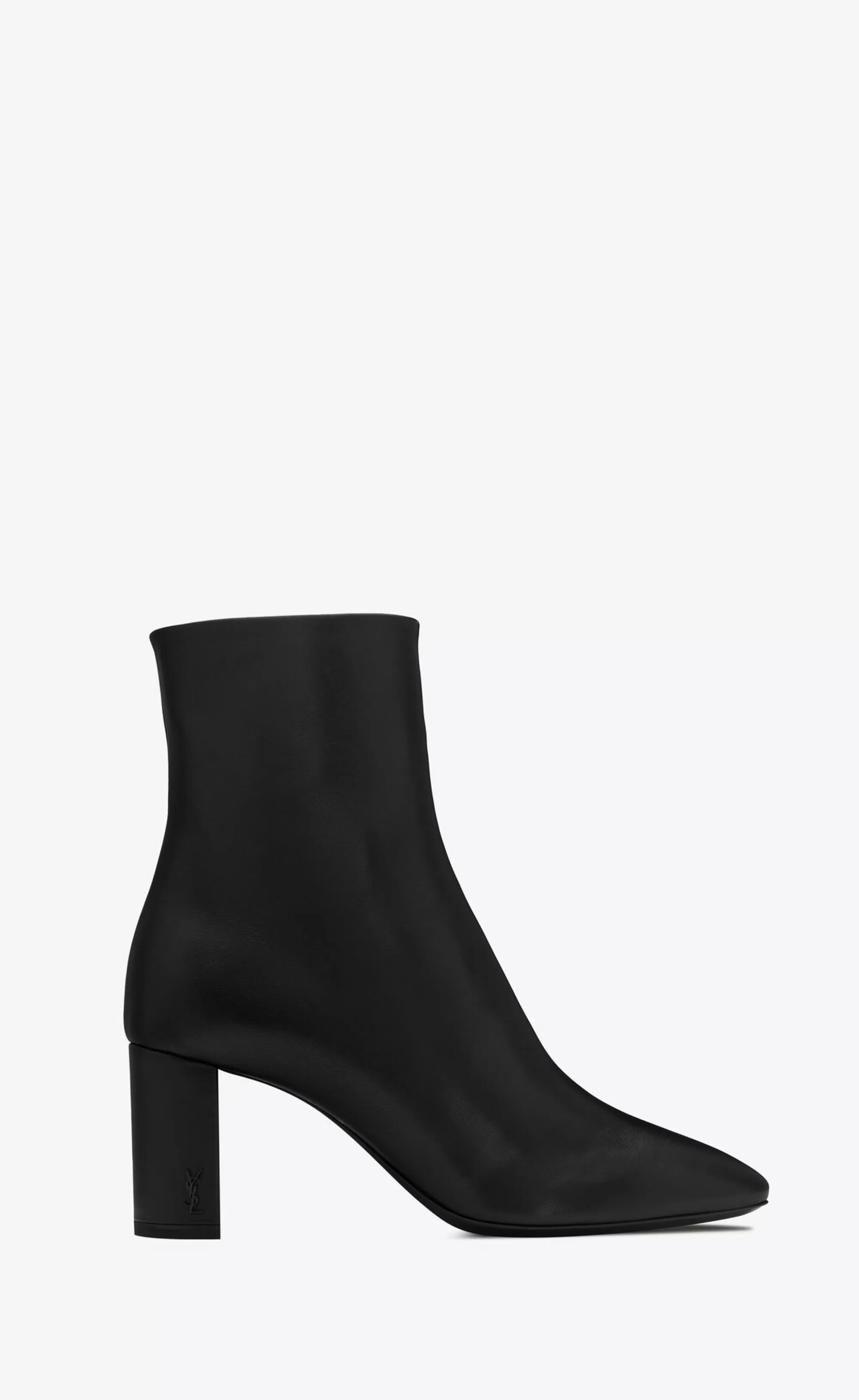 Women Saint Laurent BOOTS^LOU Ankle Boots In Smooth Leather | | YSL.com