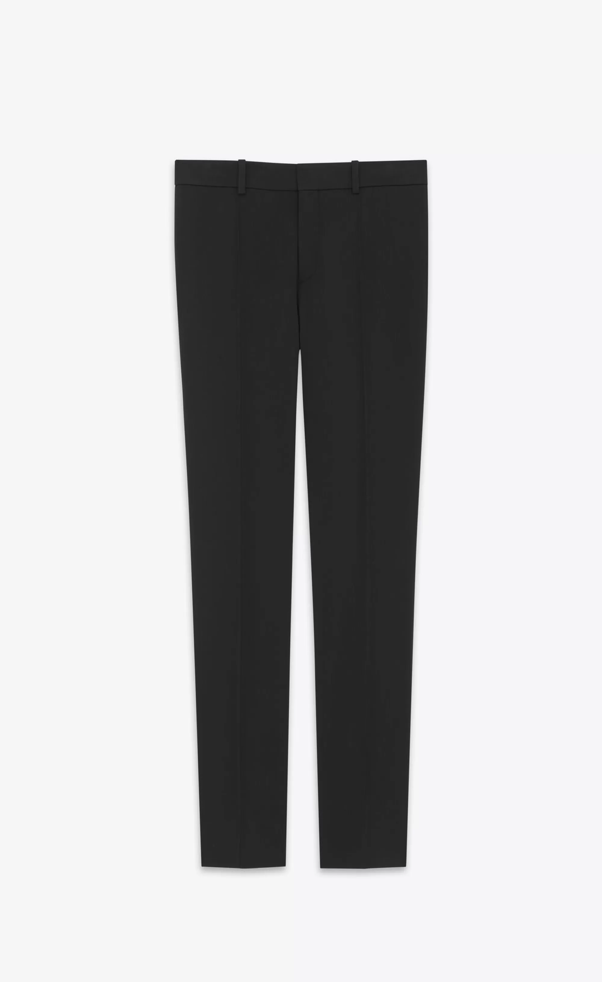 Women Saint Laurent JACKETS AND PANTS^Low-rise Pants In Stretch Gabardine | | YSL.com