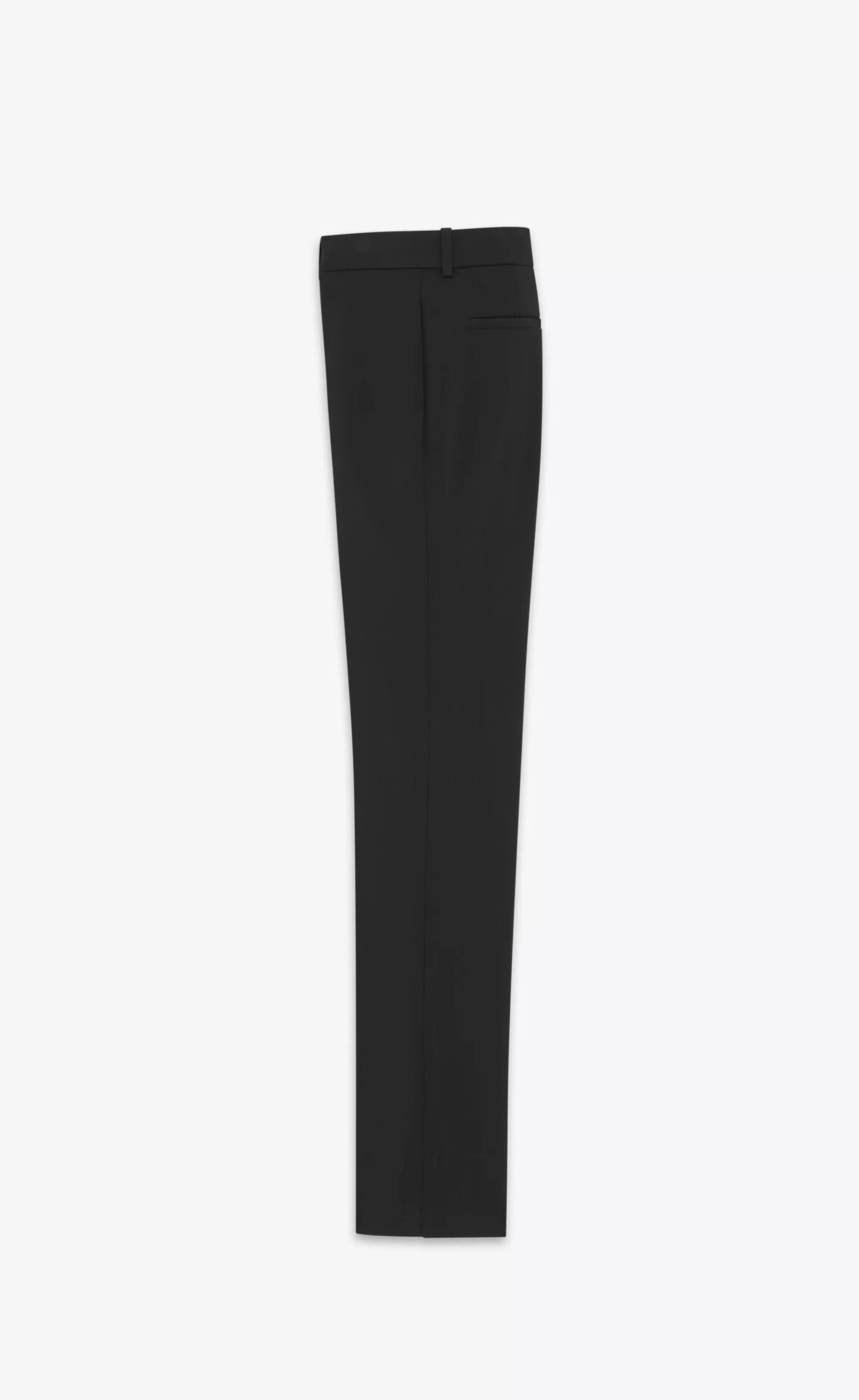 Women Saint Laurent JACKETS AND PANTS^Low-rise Pants In Stretch Gabardine | | YSL.com