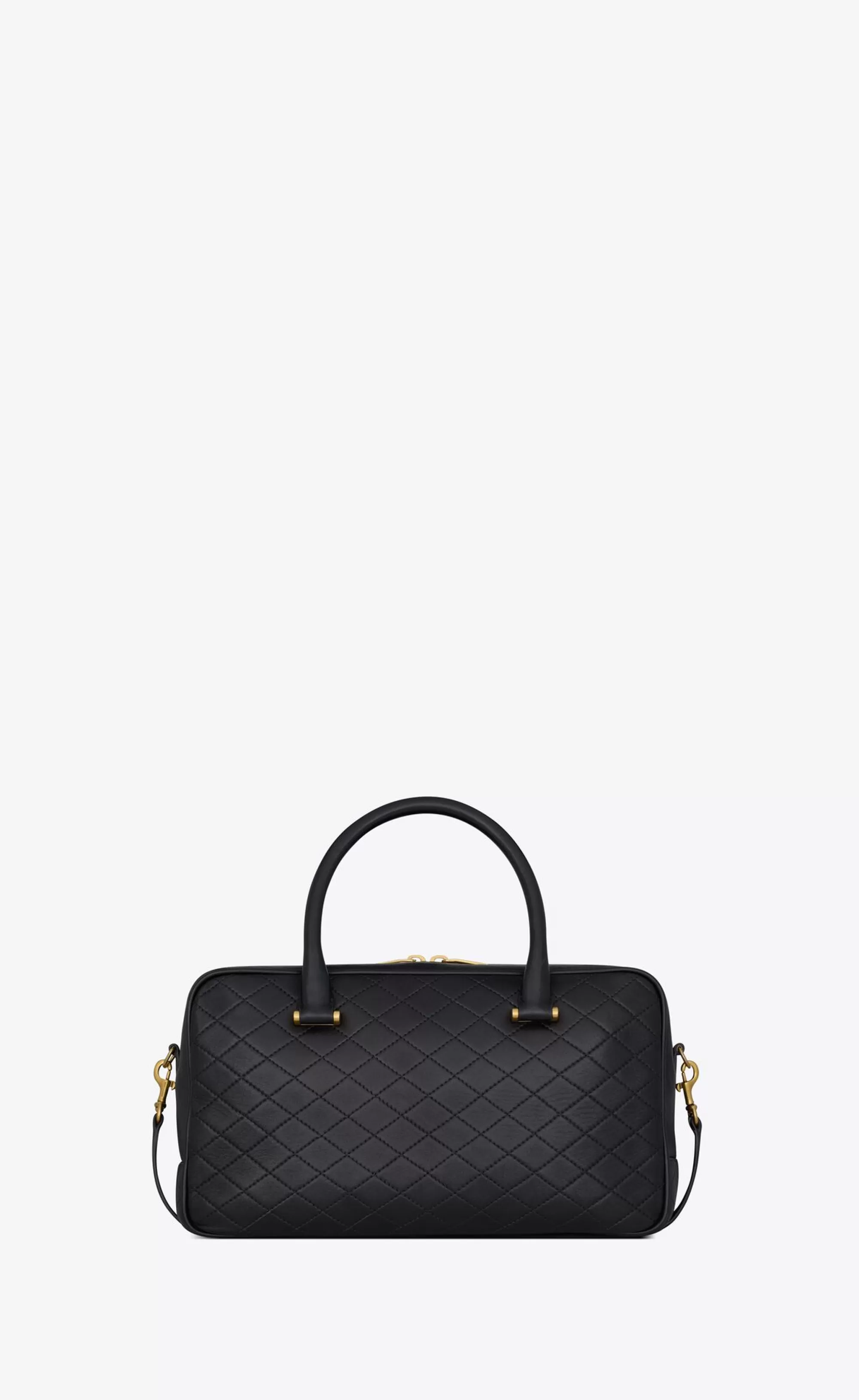 Women Saint Laurent TOP HANDLES^LYIA Duffle In Quilted Lambskin | | YSL.com