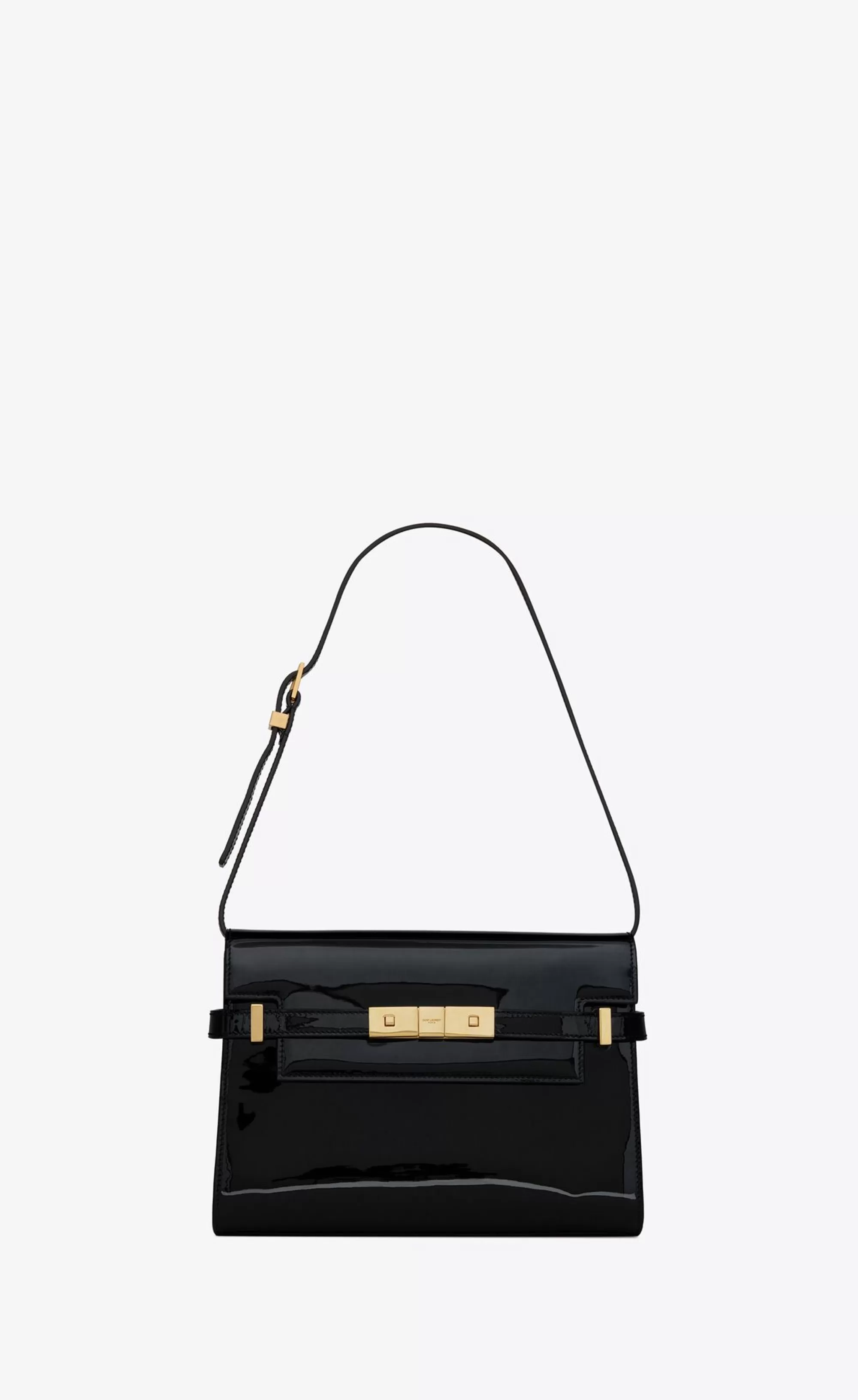 Women Saint Laurent MANHATTAN^Manhattan Small In Patent Leather | | YSL.com