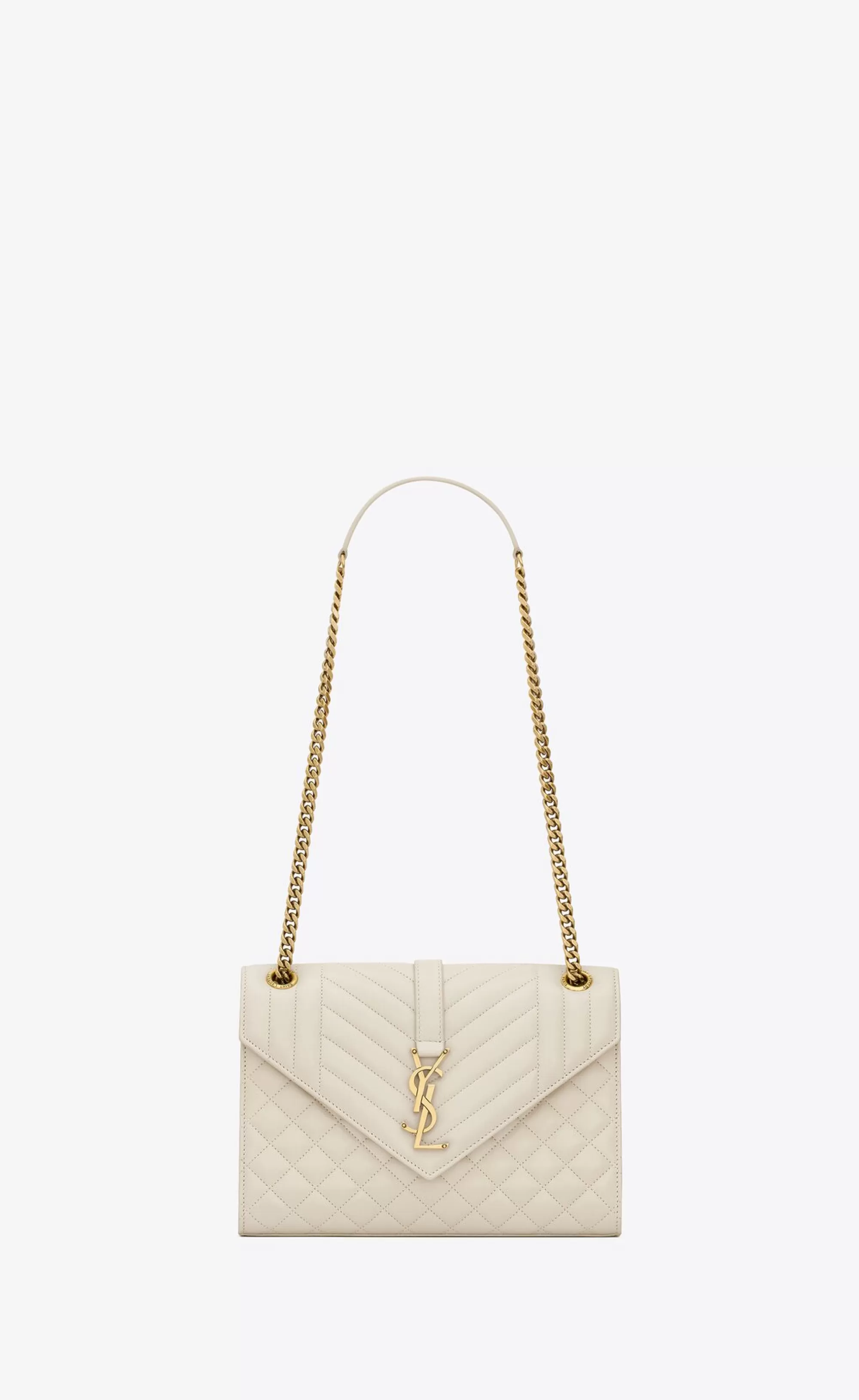 Women Saint Laurent SHOULDER BAGS | ENVELOPE^MEDIUM ENVELOPE In MATELASSÉ Lambskin | | YSL.com