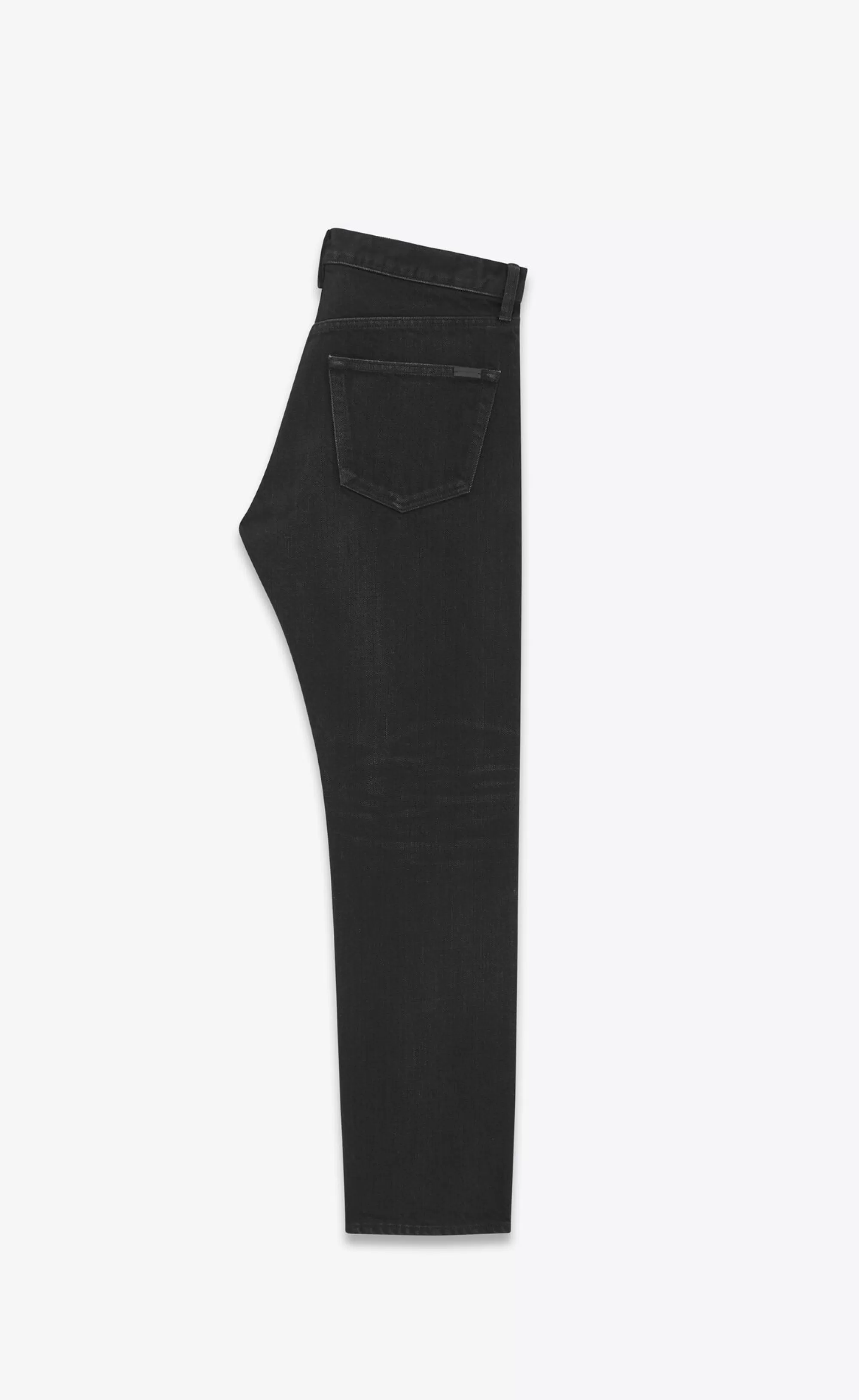 Saint Laurent ALL READY TO WEAR | DENIM^MICK JEANS IN BLACK DENIM | | YSL.com