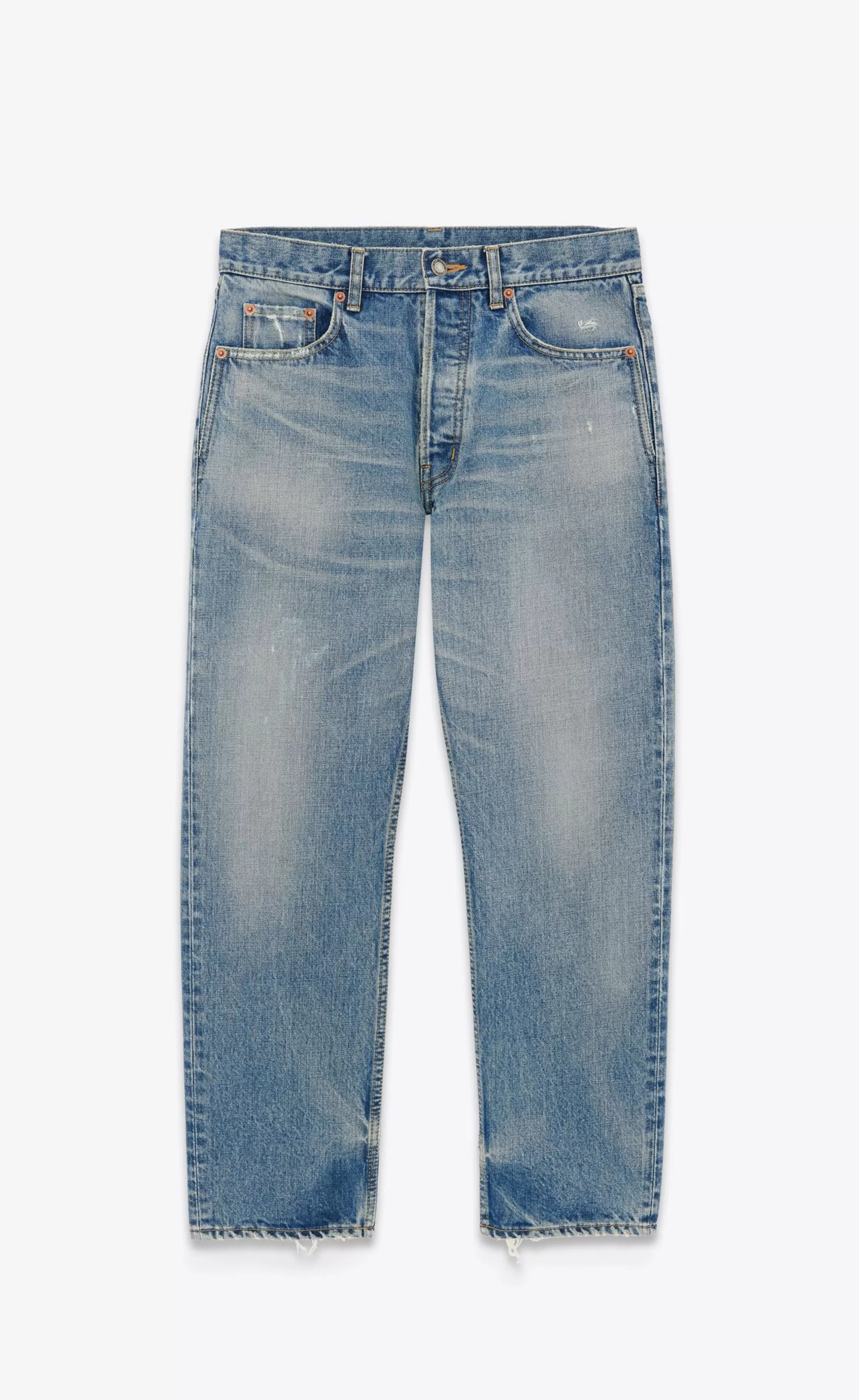 Saint Laurent ALL READY TO WEAR | DENIM^MICK JEANS IN Denim | | YSL.com