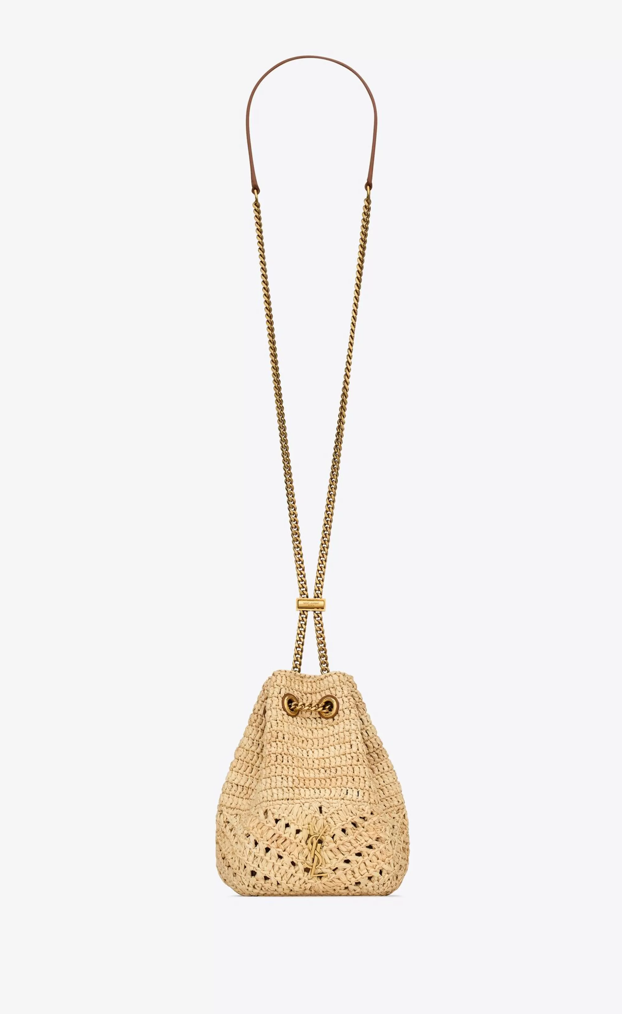 Women Saint Laurent MINI BAGS^MINI JOE IN RAFFIA | | YSL.com