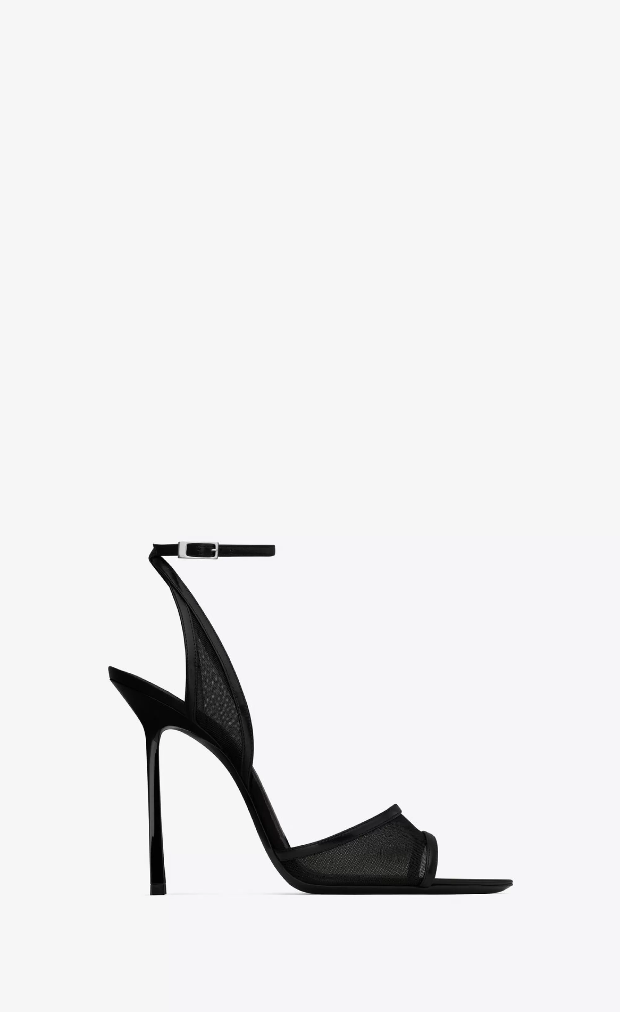 Women Saint Laurent High Heel Sandals^MISSY Sandals In Tulle | | YSL.com