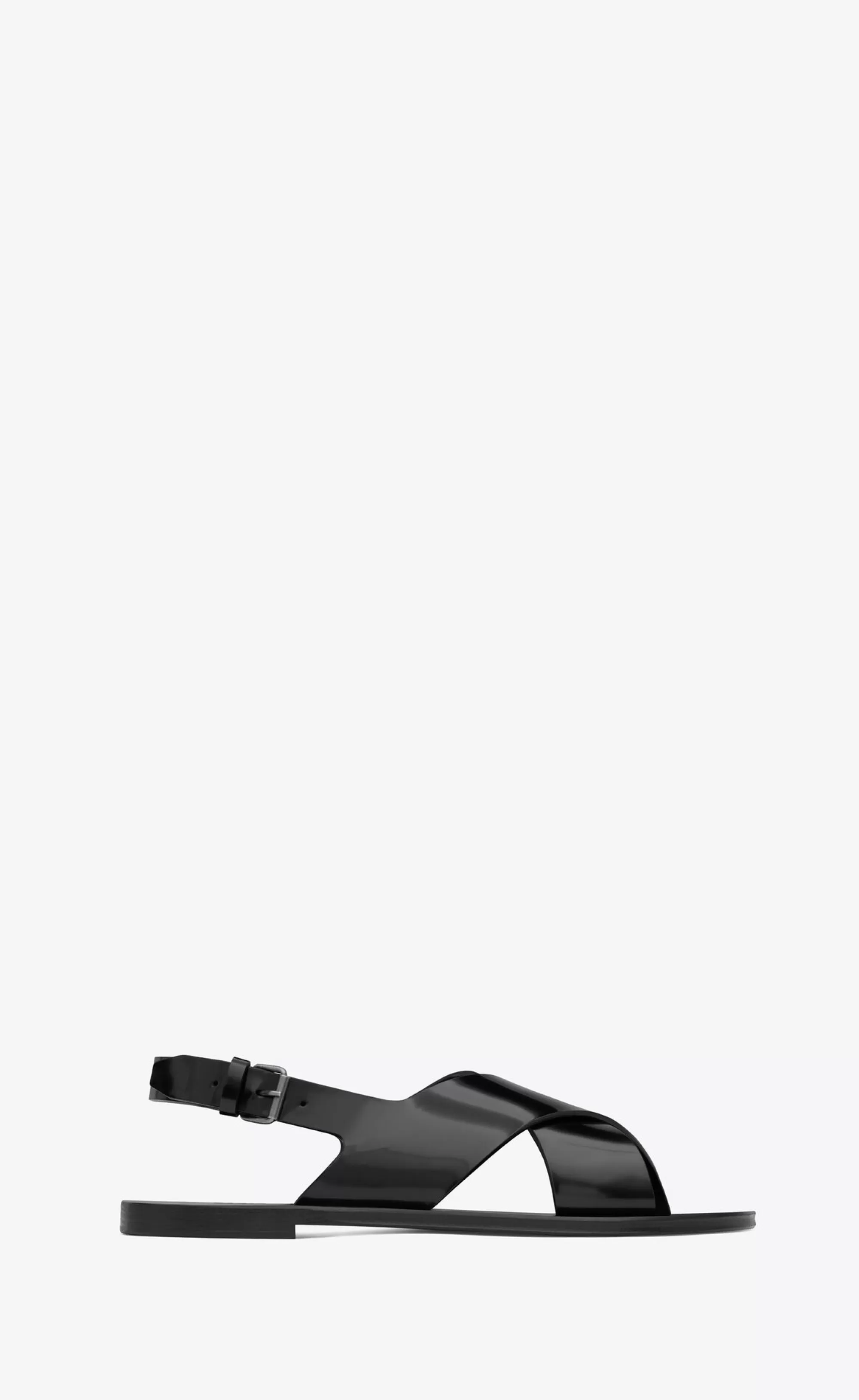 Saint Laurent ESPADRILLES AND SANDALS^MOJAVE Sandals In Glazed Leather | | YSL.com