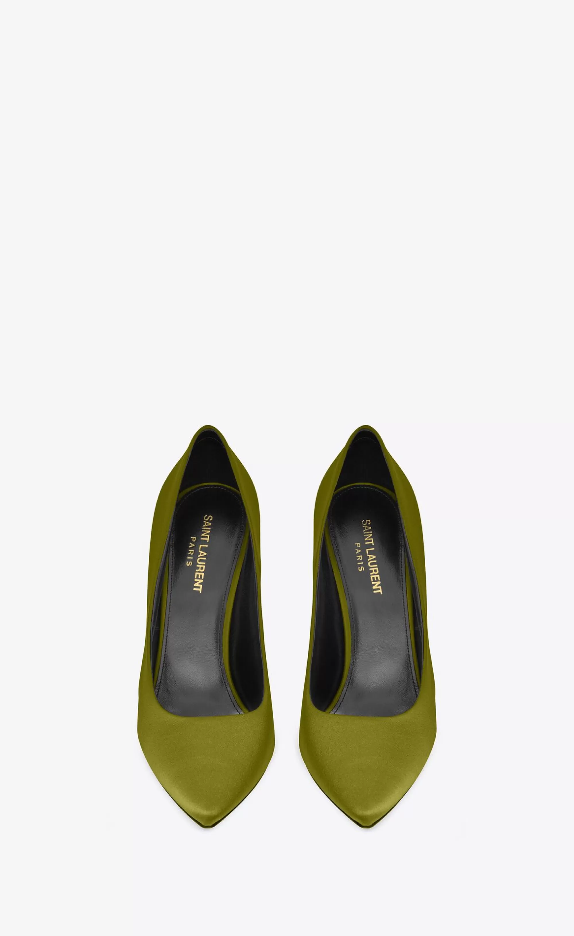 Women Saint Laurent PUMPS^MONCEAU Pumps In Satin Crepe | | YSL.com