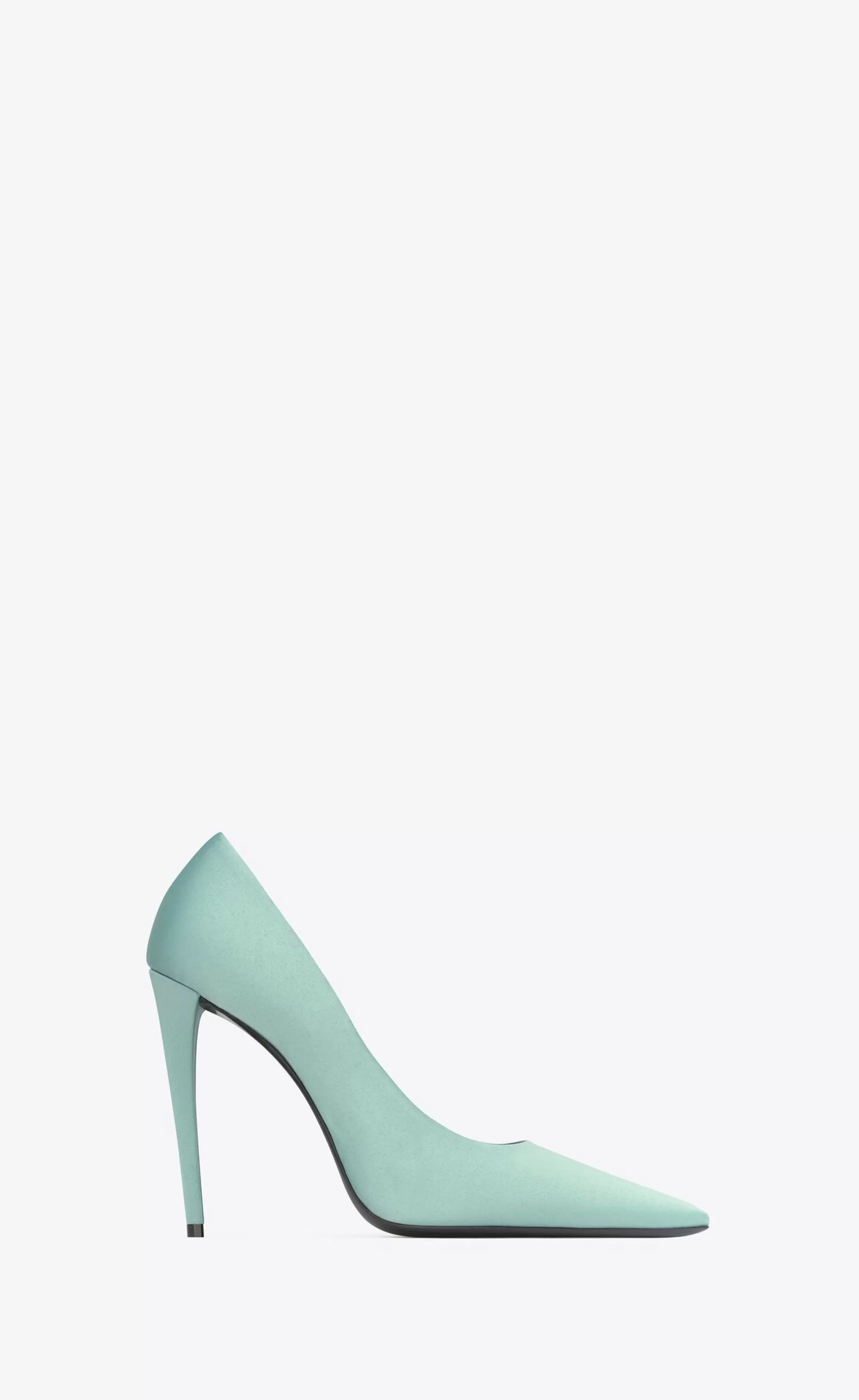 Women Saint Laurent PUMPS^MONCEAU Pumps In Satin Crepe | | YSL.com