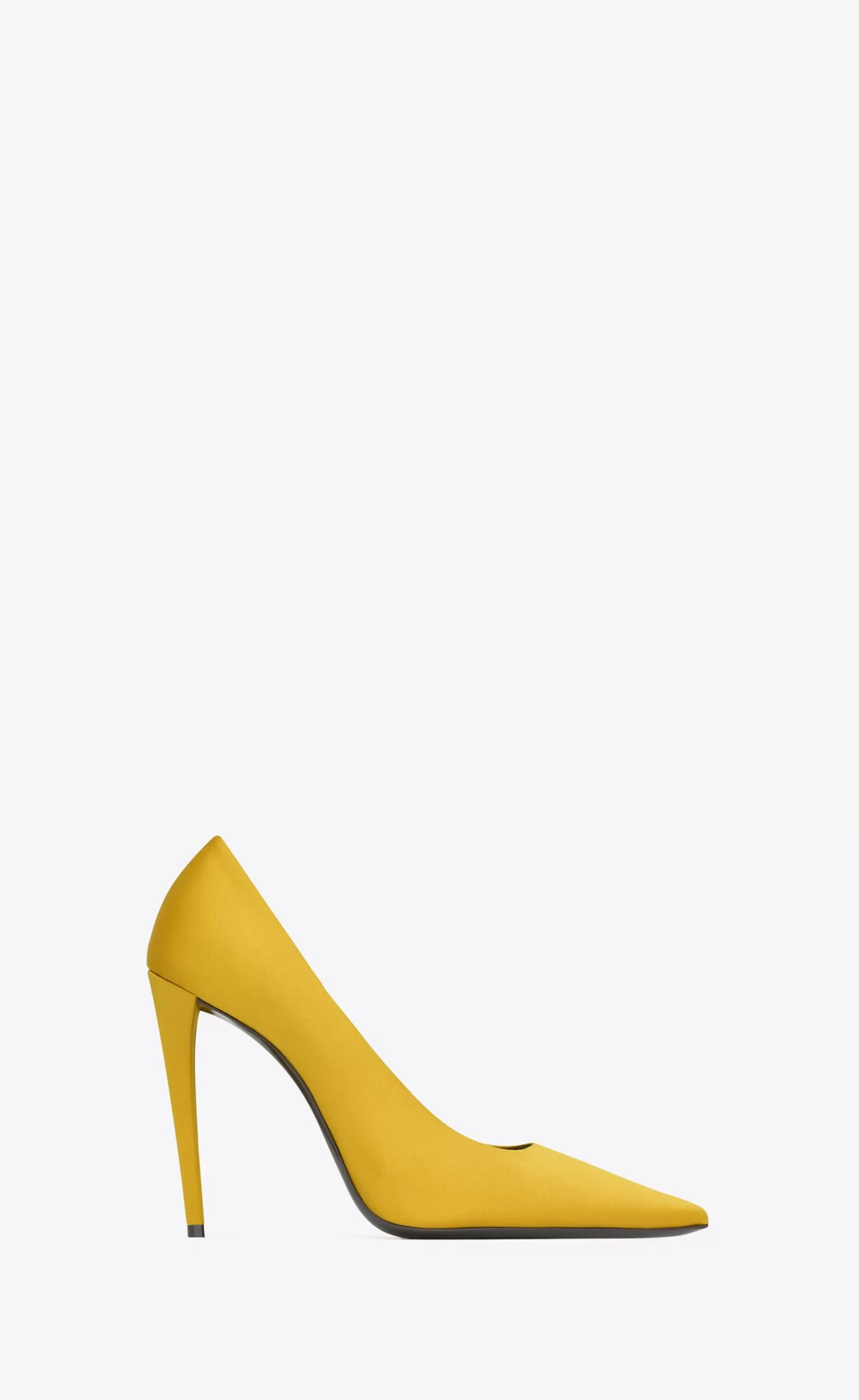 Women Saint Laurent PUMPS^MONCEAU Pumps In Satin Crepe | | YSL.com