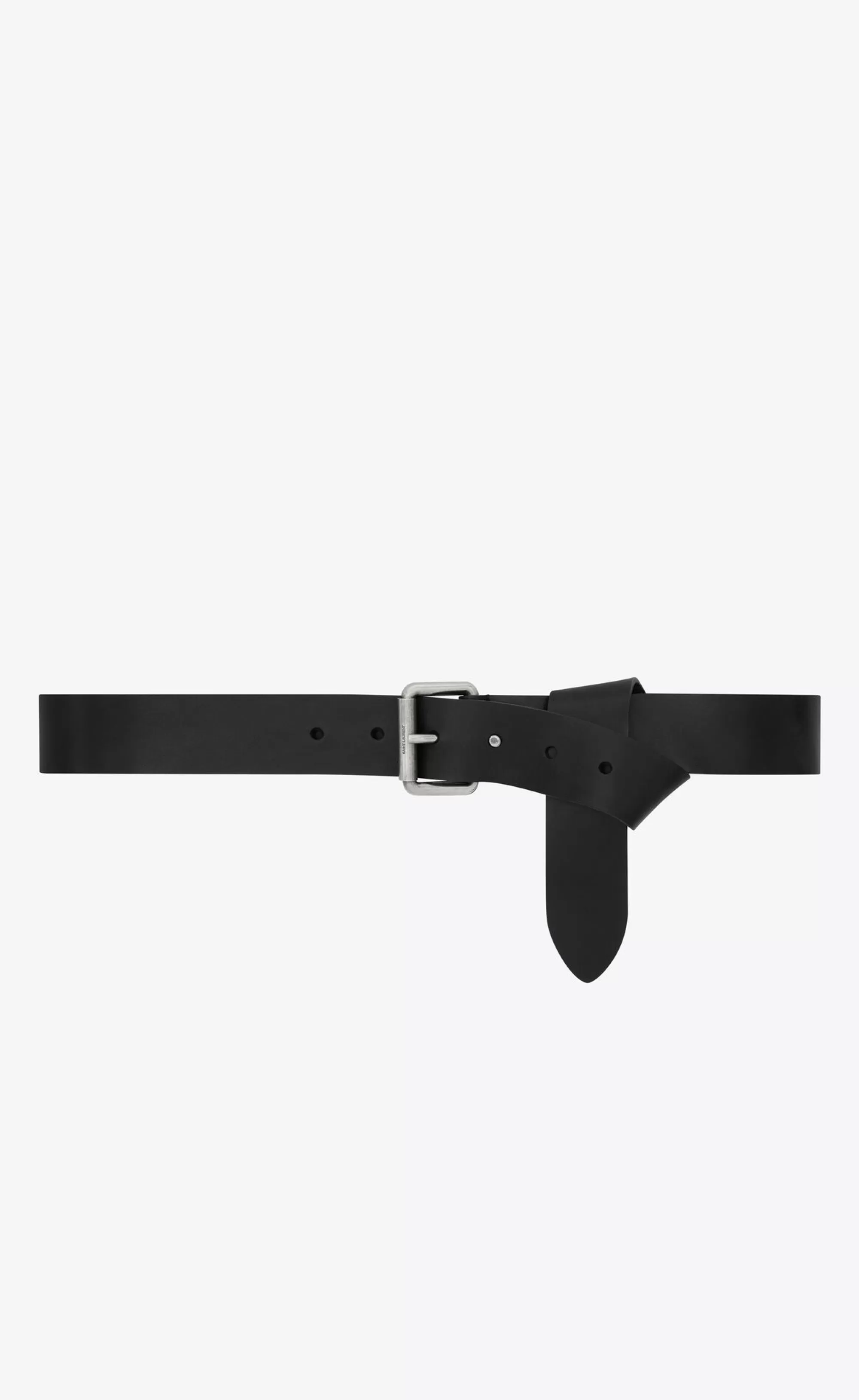 Saint Laurent BELTS^MOTORCYCLE Belt In Vegetable-tanned Leather | | YSL.com