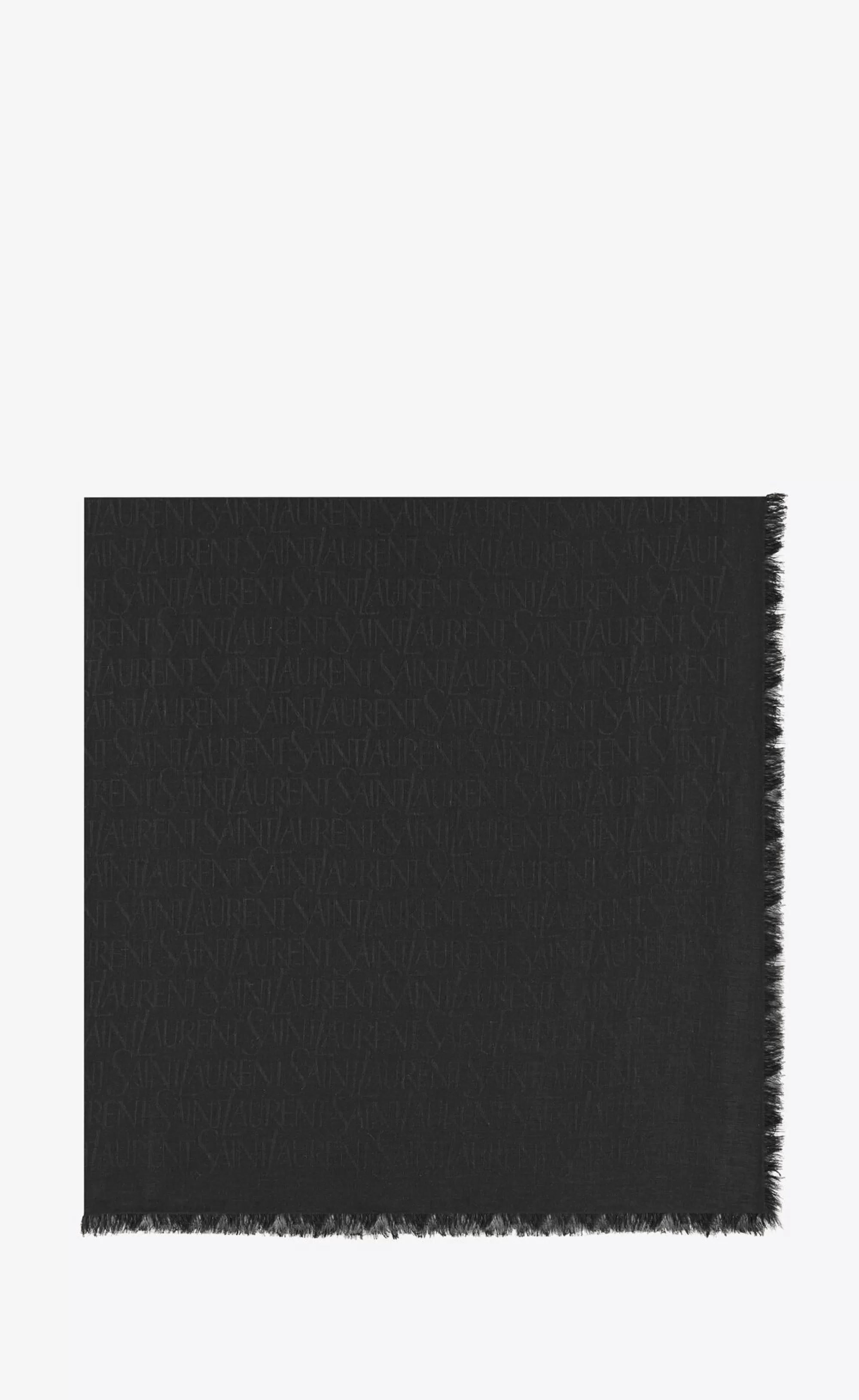 Women Saint Laurent TEXTILE ACCESSORIES | SQUARE SCARVES^ LARGE SQUARE SCARF IN SILK | | YSL.com