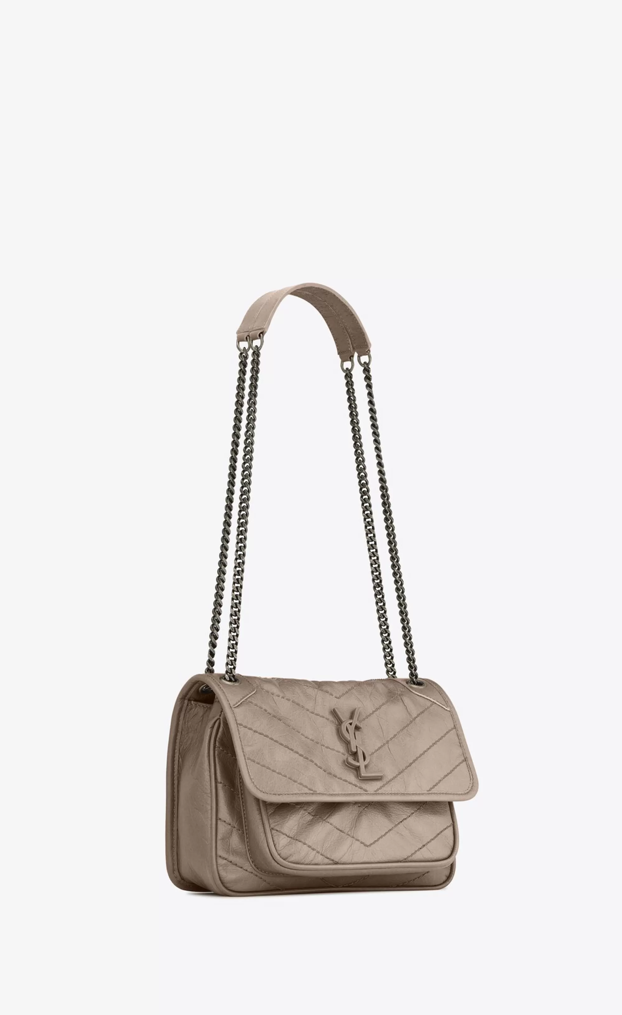 Women Saint Laurent NIKI^NIKI BABY IN VINTAGE LEATHER | | YSL.com