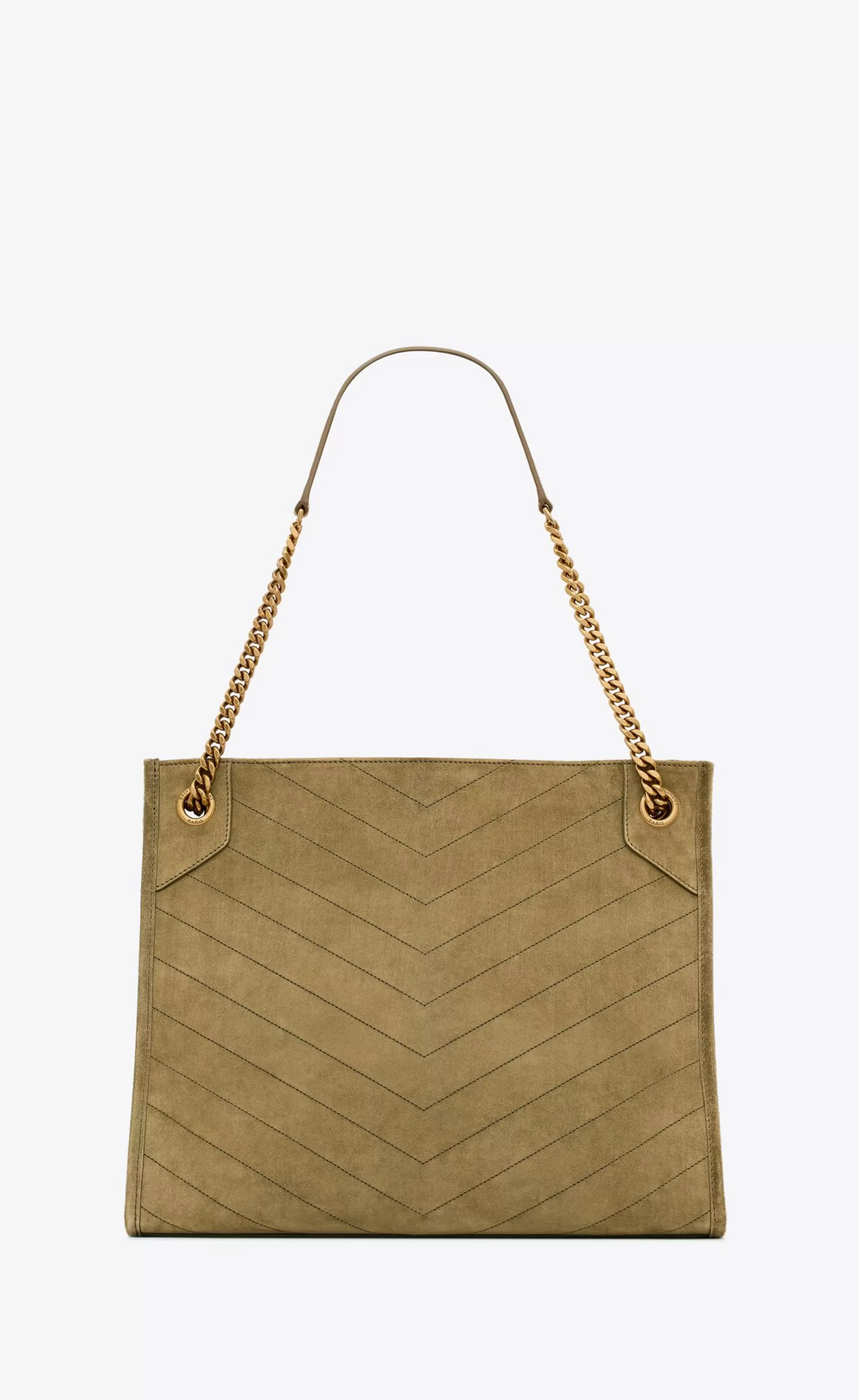 Women Saint Laurent TOTES AND SHOPPINGS | SHOULDER BAGS^NIKI Medium Shopping In Suede | | YSL.com