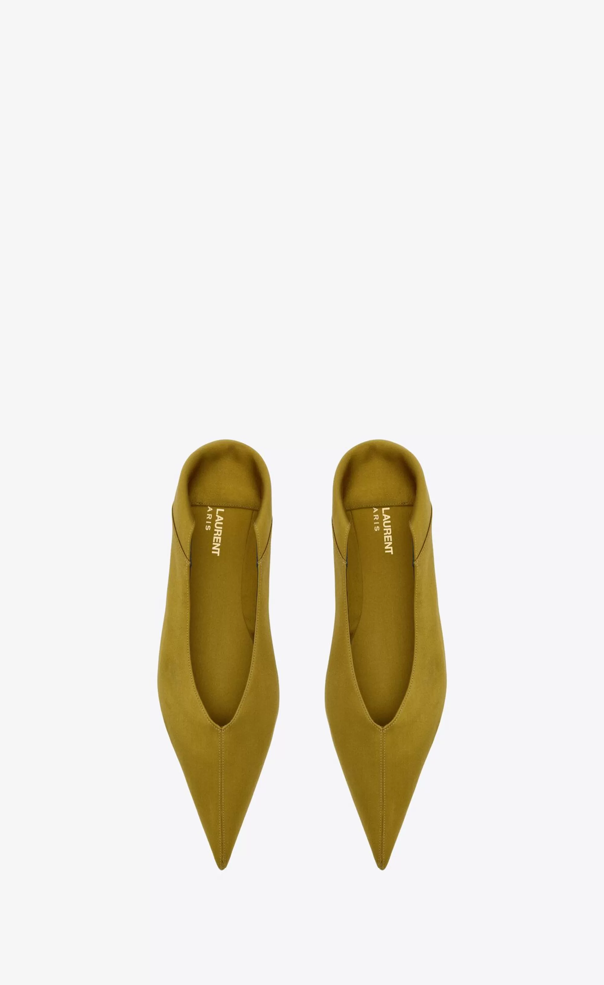 Women Saint Laurent FLATS^NOUR Slippers In Satin | | YSL.com