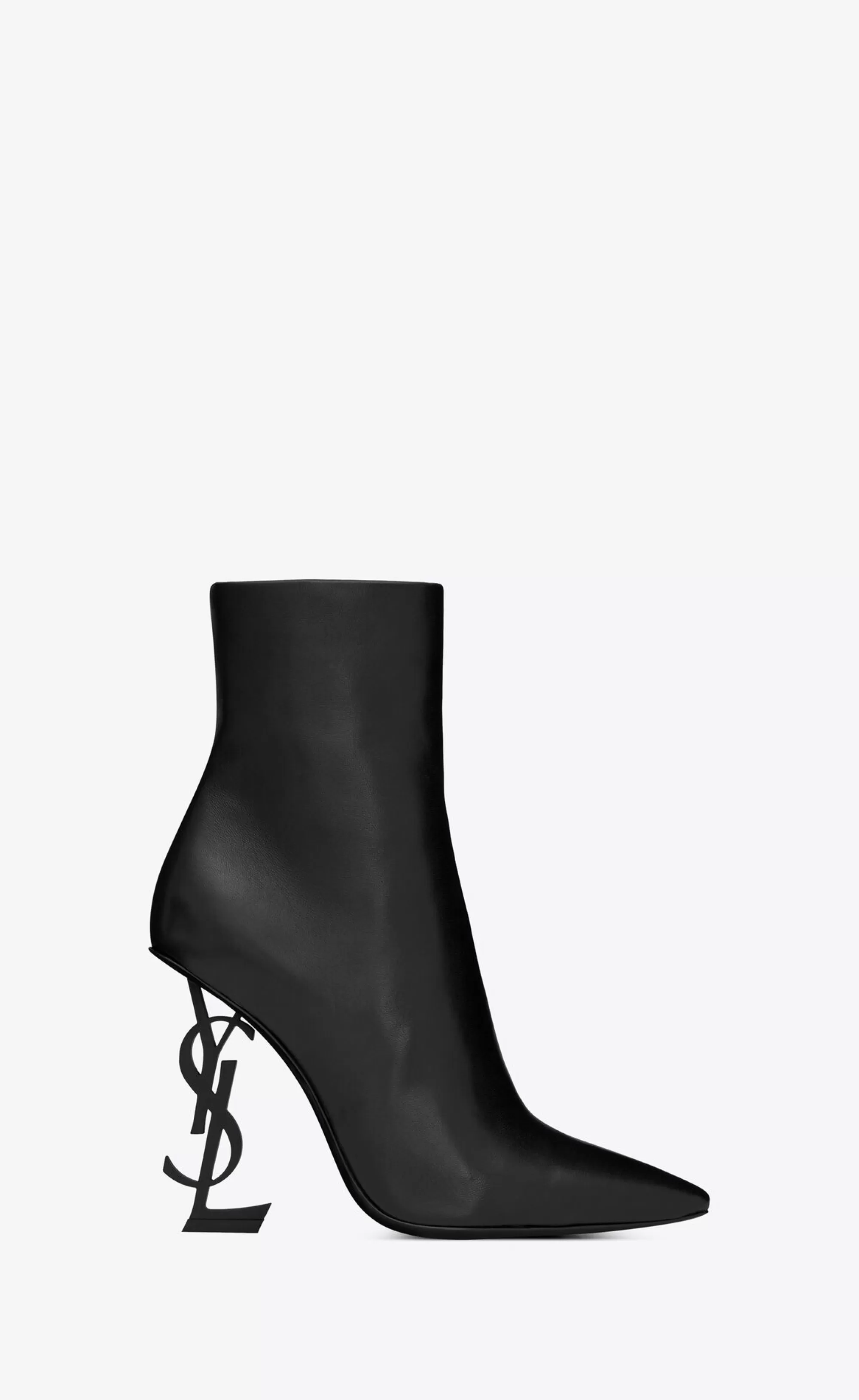 Women Saint Laurent BOOTS^Opyum Booties In Leather | | YSL.com