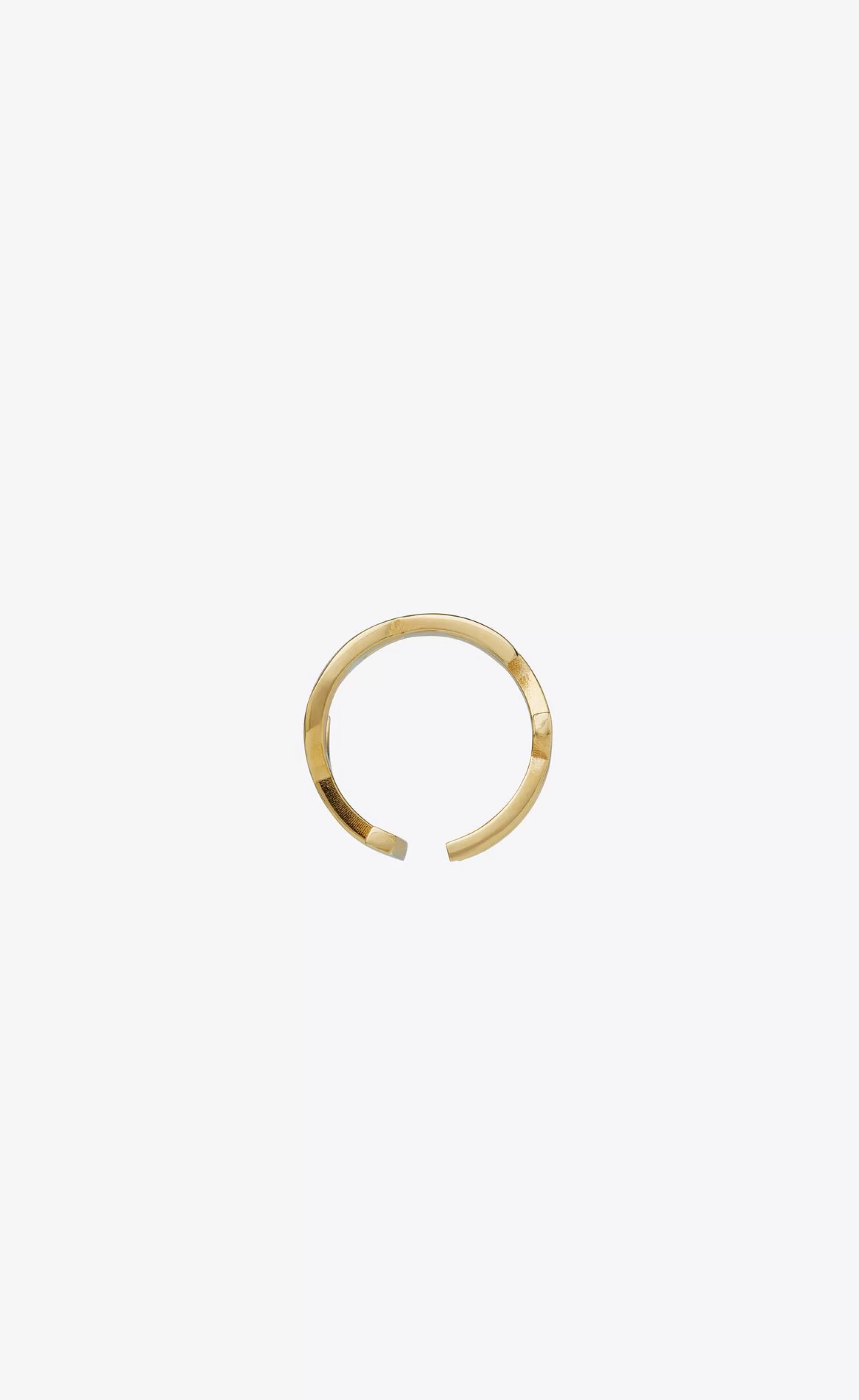 Women Saint Laurent Brooches and Rings | RINGS^OPYUM Twist Ring In Metal | | YSL.com