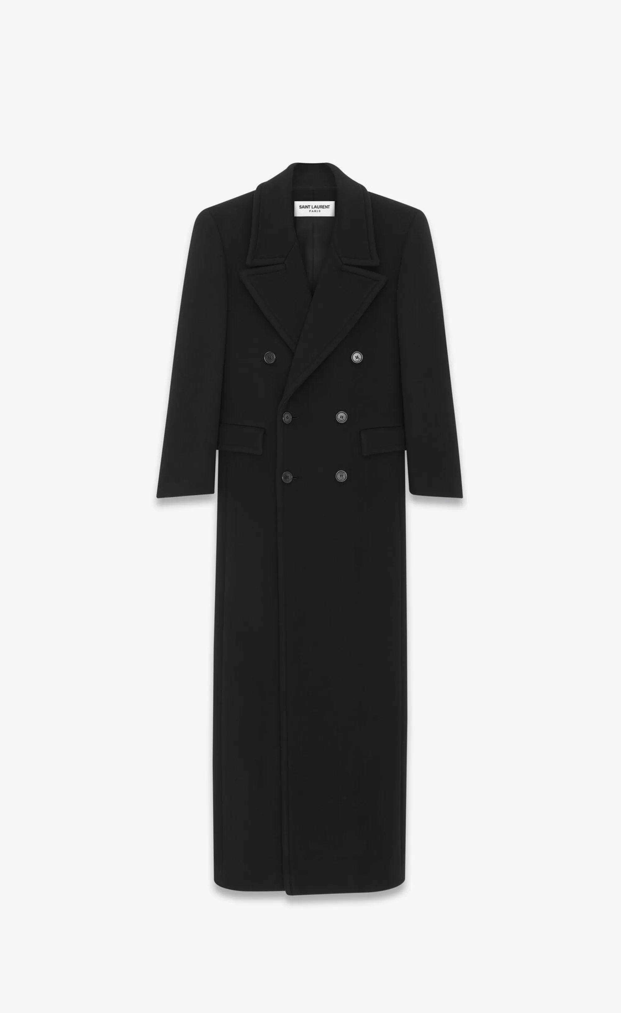 Saint Laurent ALL READY TO WEAR | COATS^Oversized Coat In Wool | | YSL.com