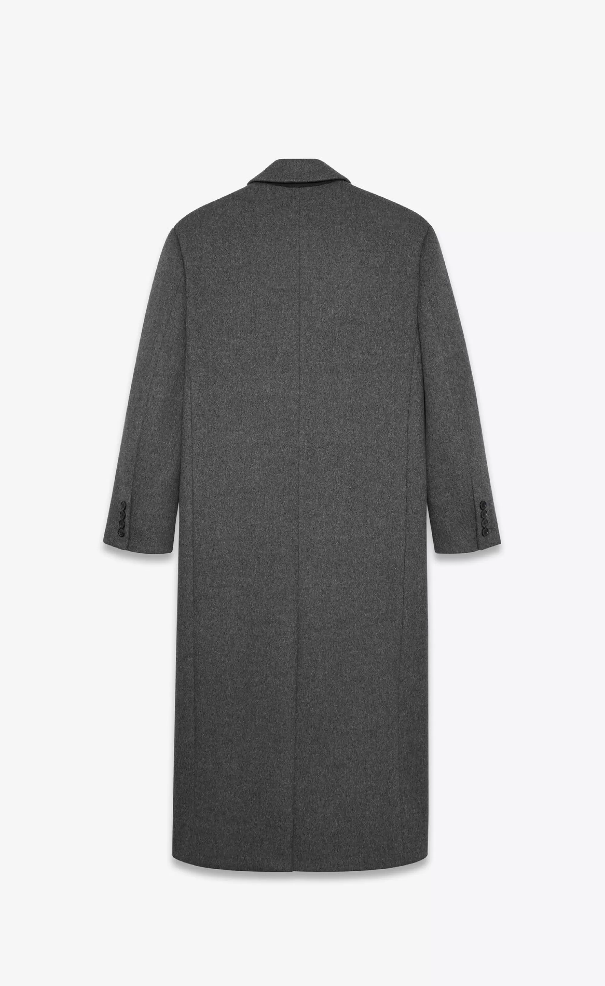 Saint Laurent ALL READY TO WEAR | COATS^Oversized Coat In Wool | | YSL.com