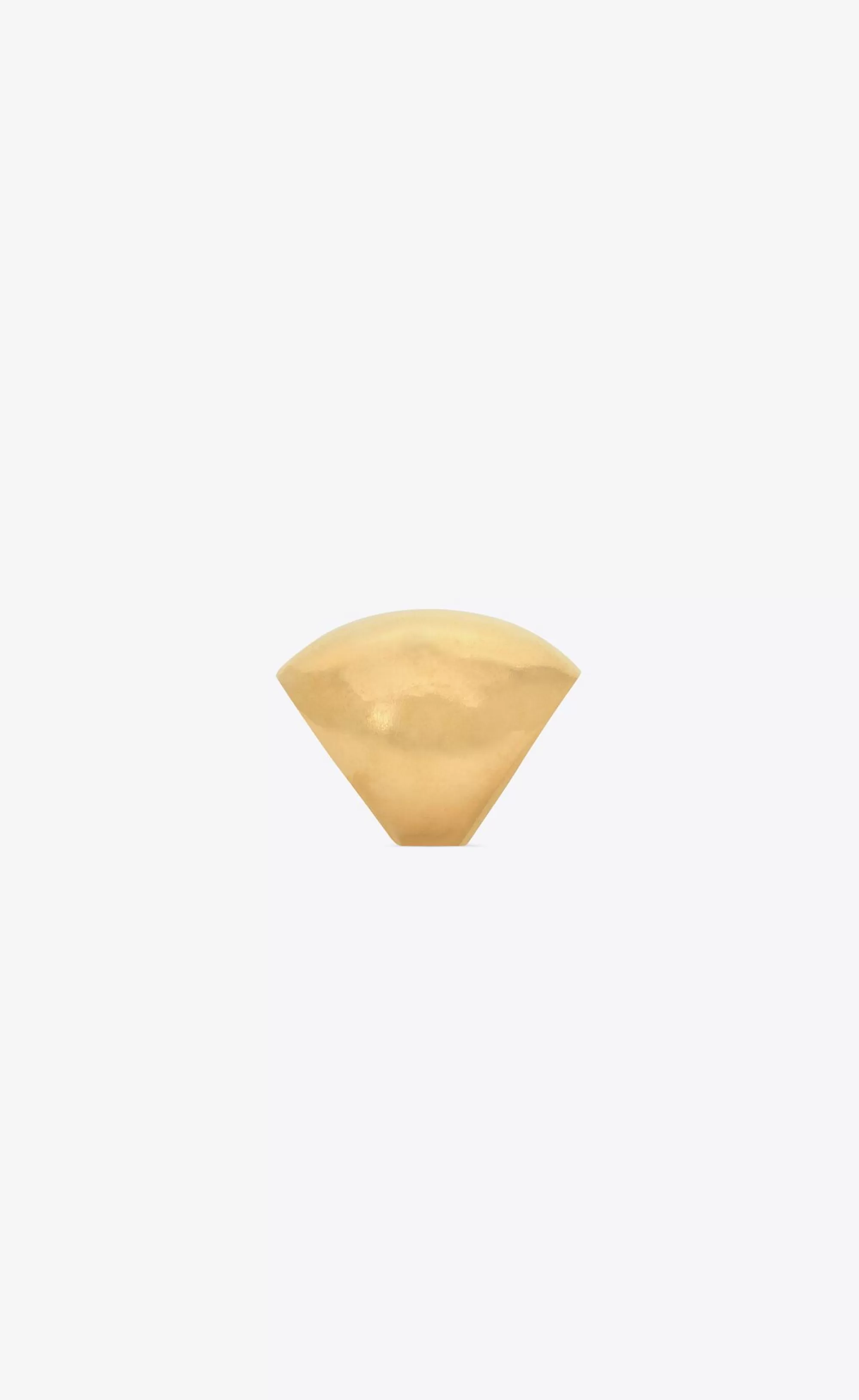 Women Saint Laurent RINGS^OVERSIZED EGG RING IN METAL | | YSL.com