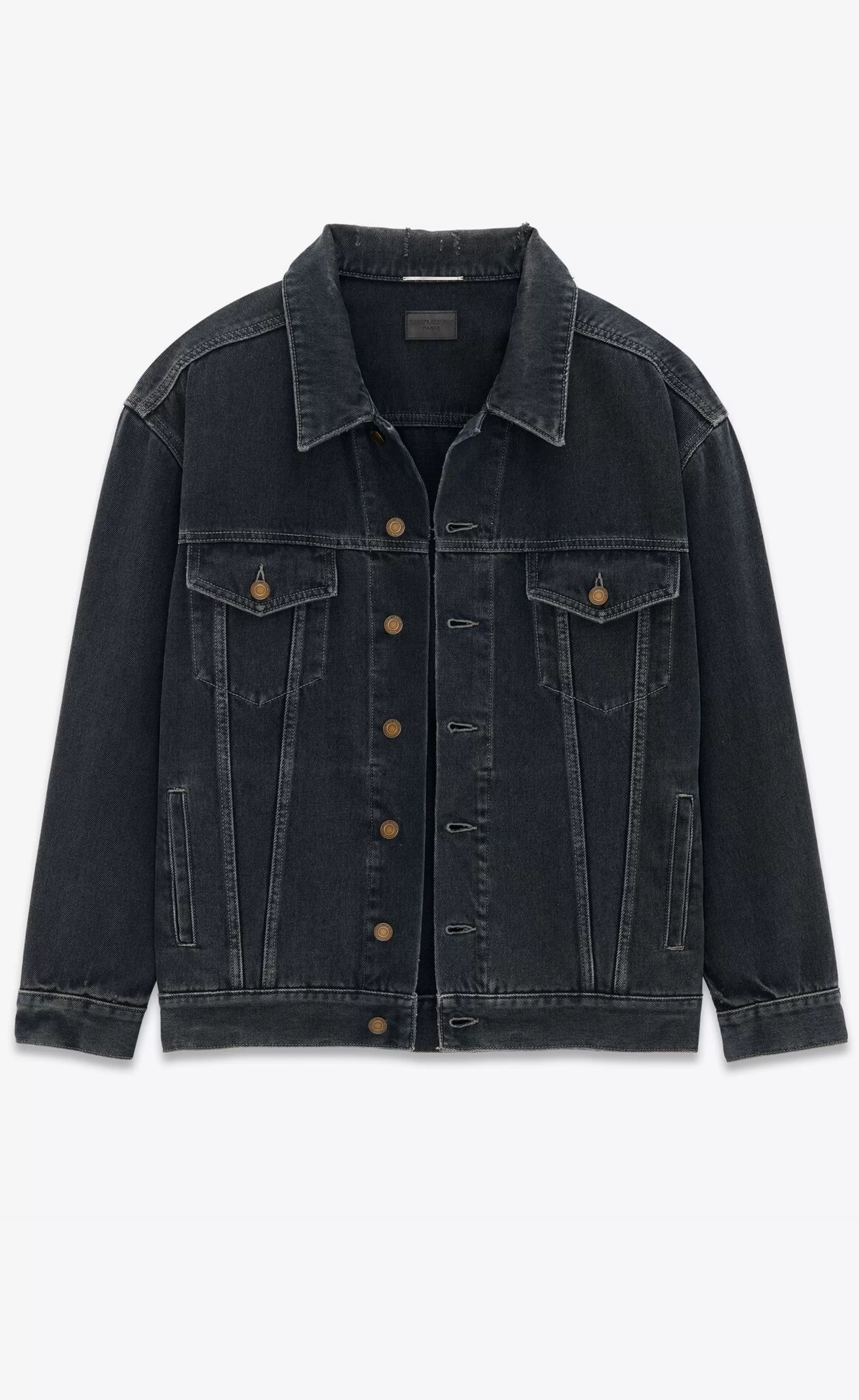 Saint Laurent ALL READY TO WEAR | DENIM^Oversized Jacket In Denim | | YSL.com
