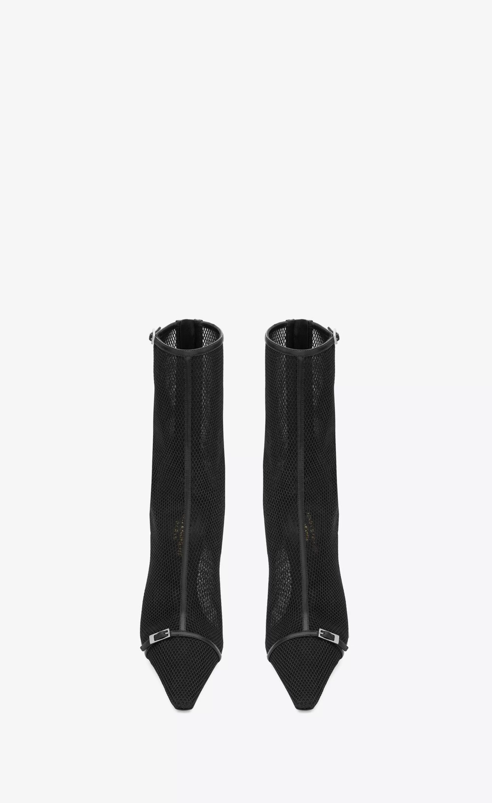 Women Saint Laurent BOOTS^OXALIS Booties In Mesh | | YSL.com