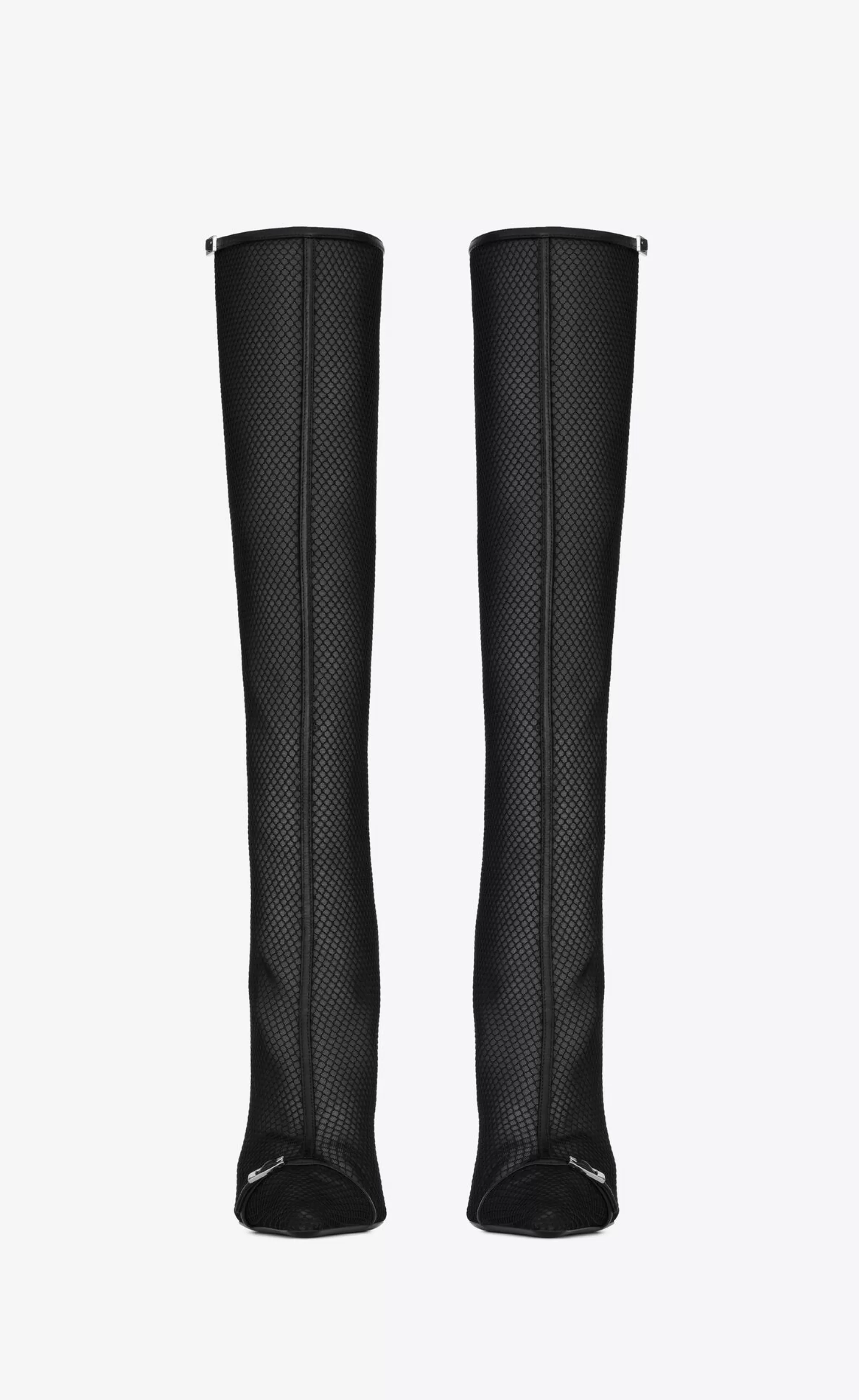 Women Saint Laurent BOOTS^OXALIS Boots In Mesh | | YSL.com