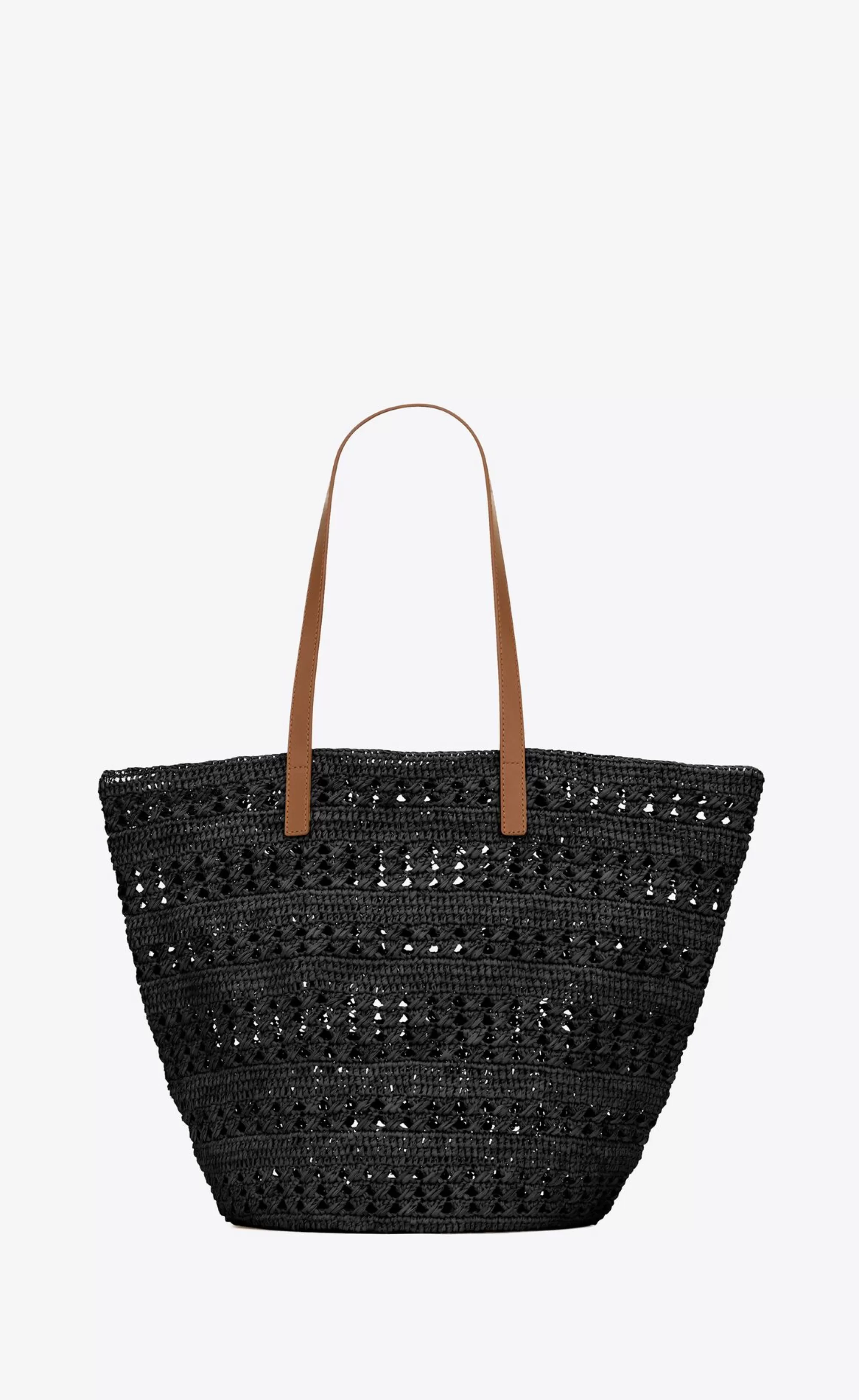 Women Saint Laurent TOTES AND SHOPPINGS^PANIER Medium Bag In Raffia | | YSL.com