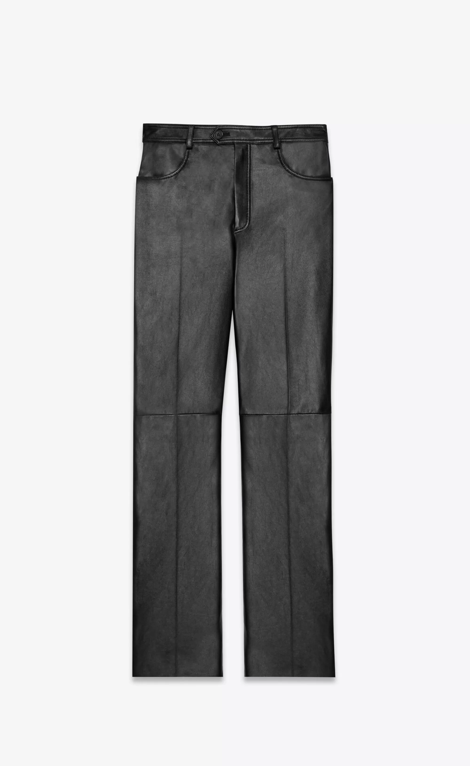 Women Saint Laurent Leather^Pants In Lambskin | | YSL.com