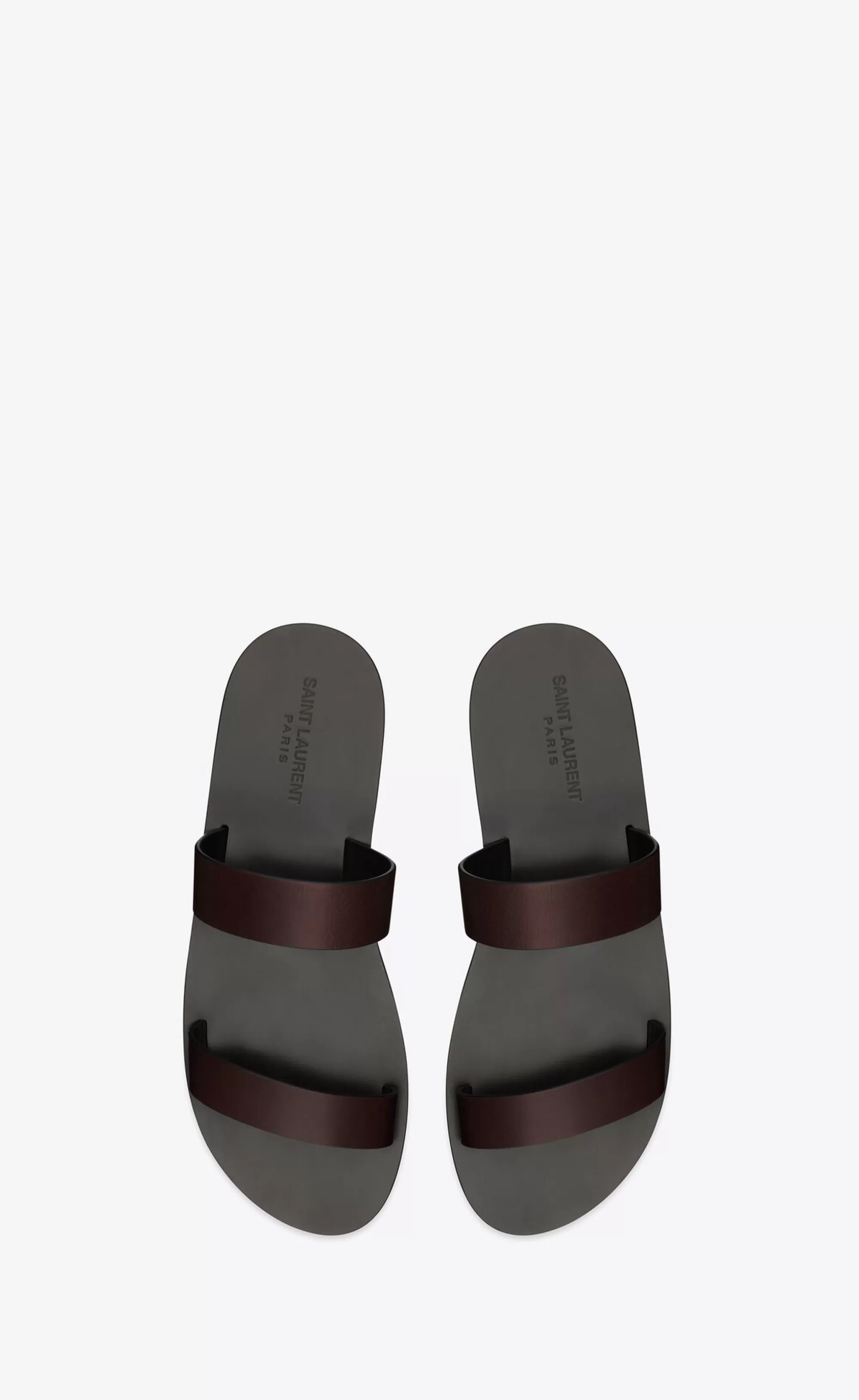 Saint Laurent ESPADRILLES AND SANDALS | NEW ARRIVALS^PEPE Slides In Smooth Leather | | YSL.com