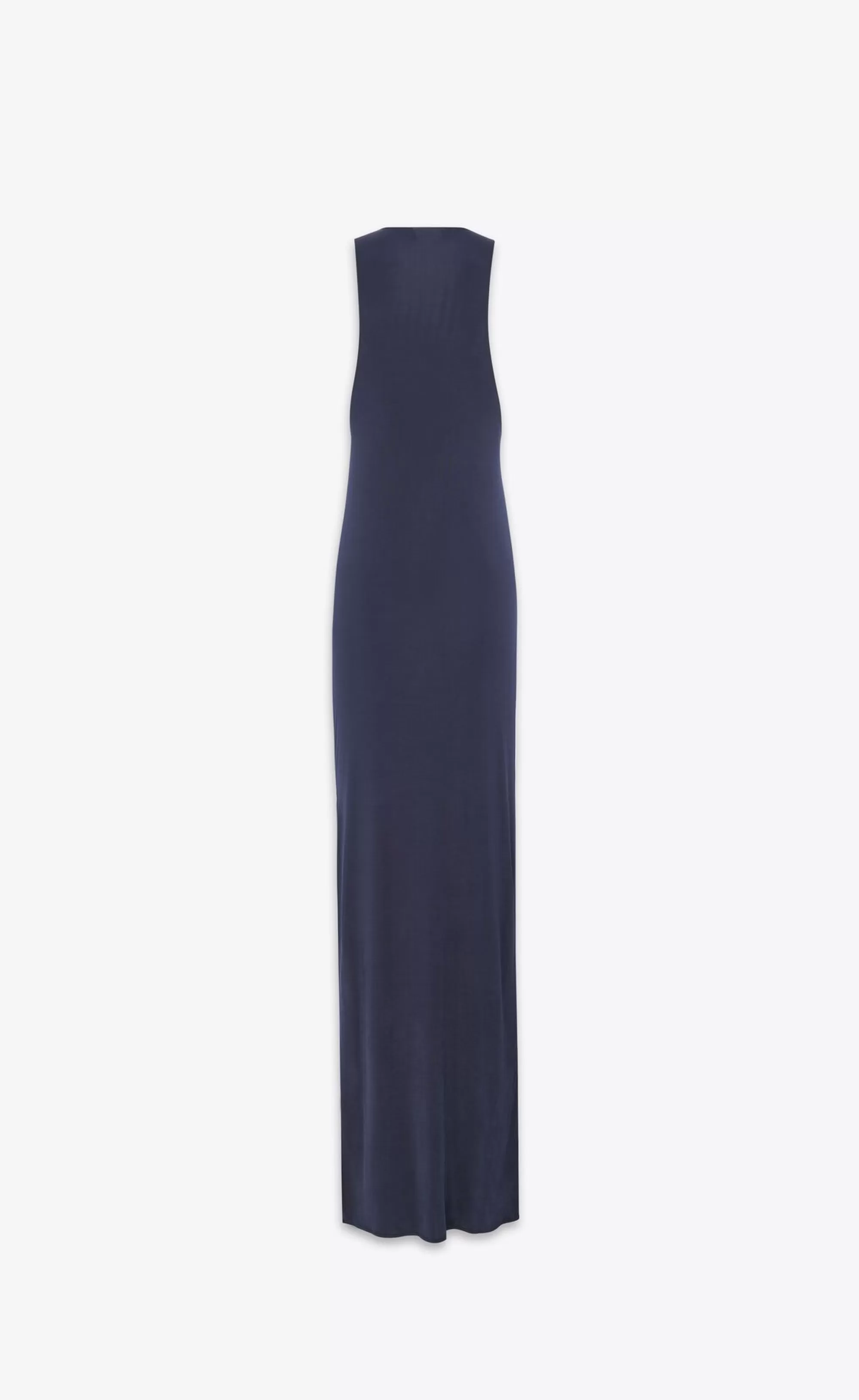 Women Saint Laurent DRESSES^Racerback Dress In Shiny Jersey | | YSL.com