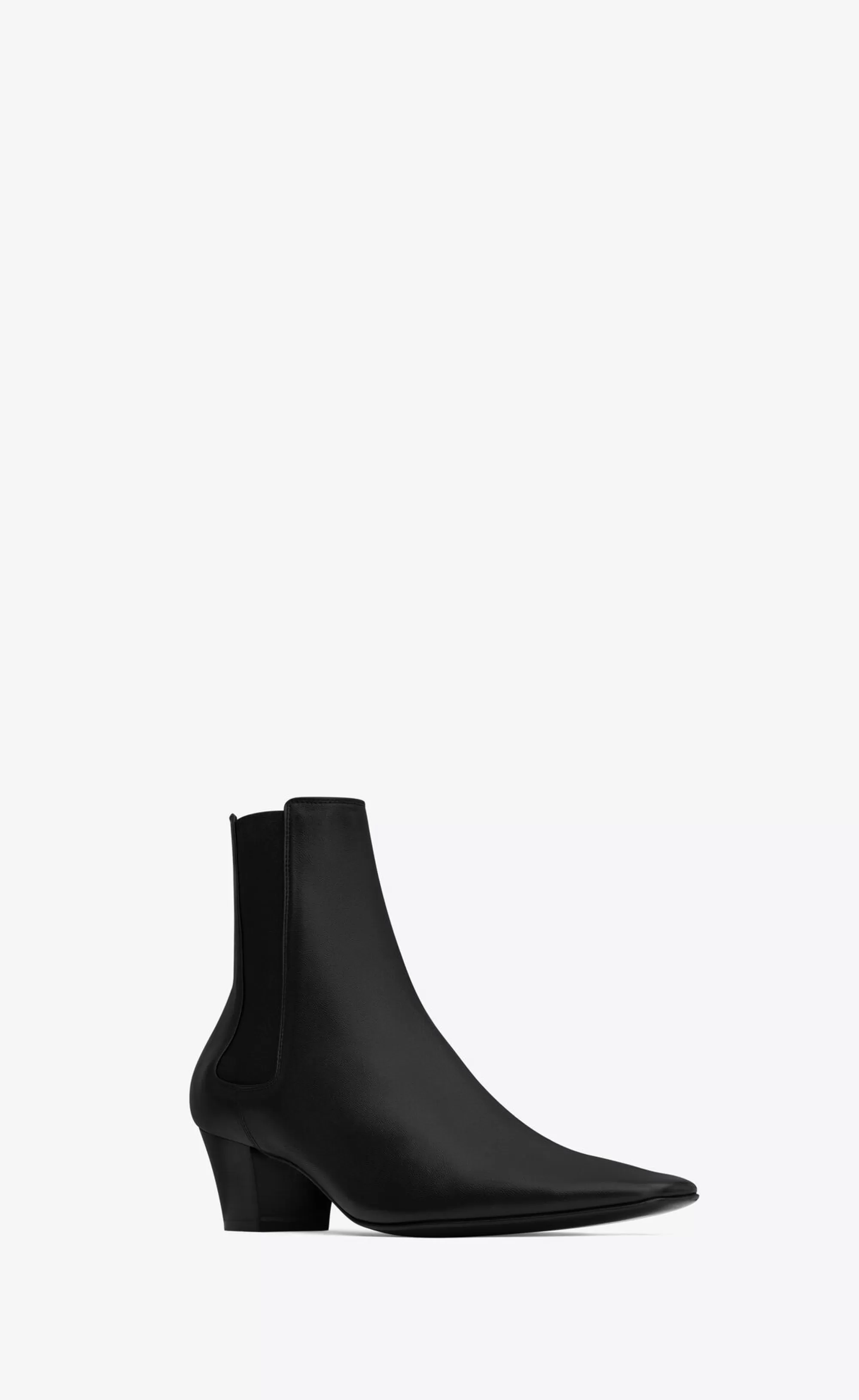 Saint Laurent BOOTS^RAINER Chelsea Boots In Shiny Leather | | YSL.com