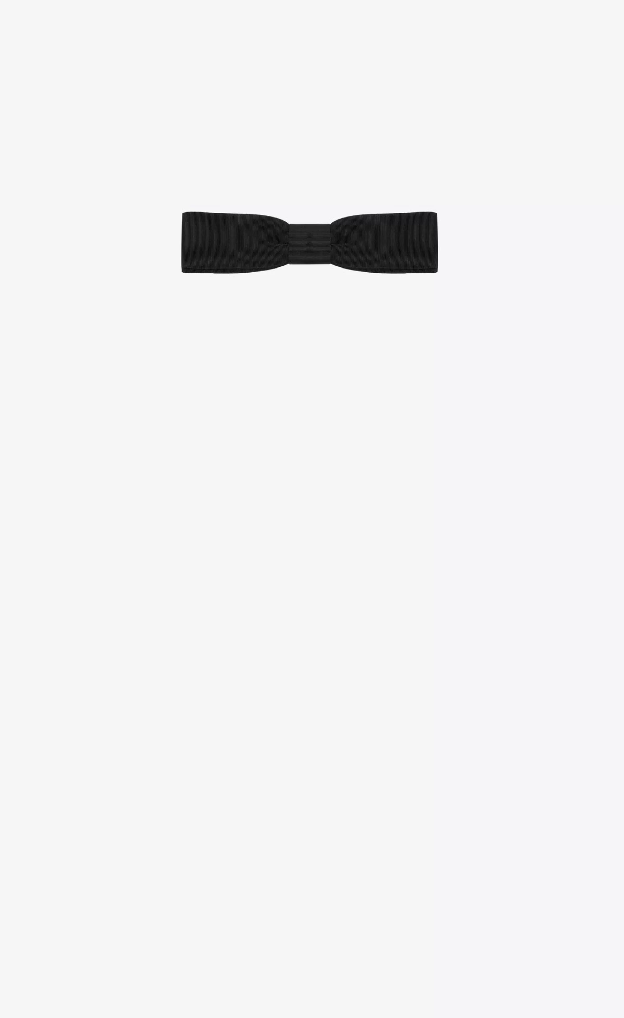 Saint Laurent TEXTILE ACCESSORIES | SMOKING^Rectangular Bow Tie In Faille | | YSL.com