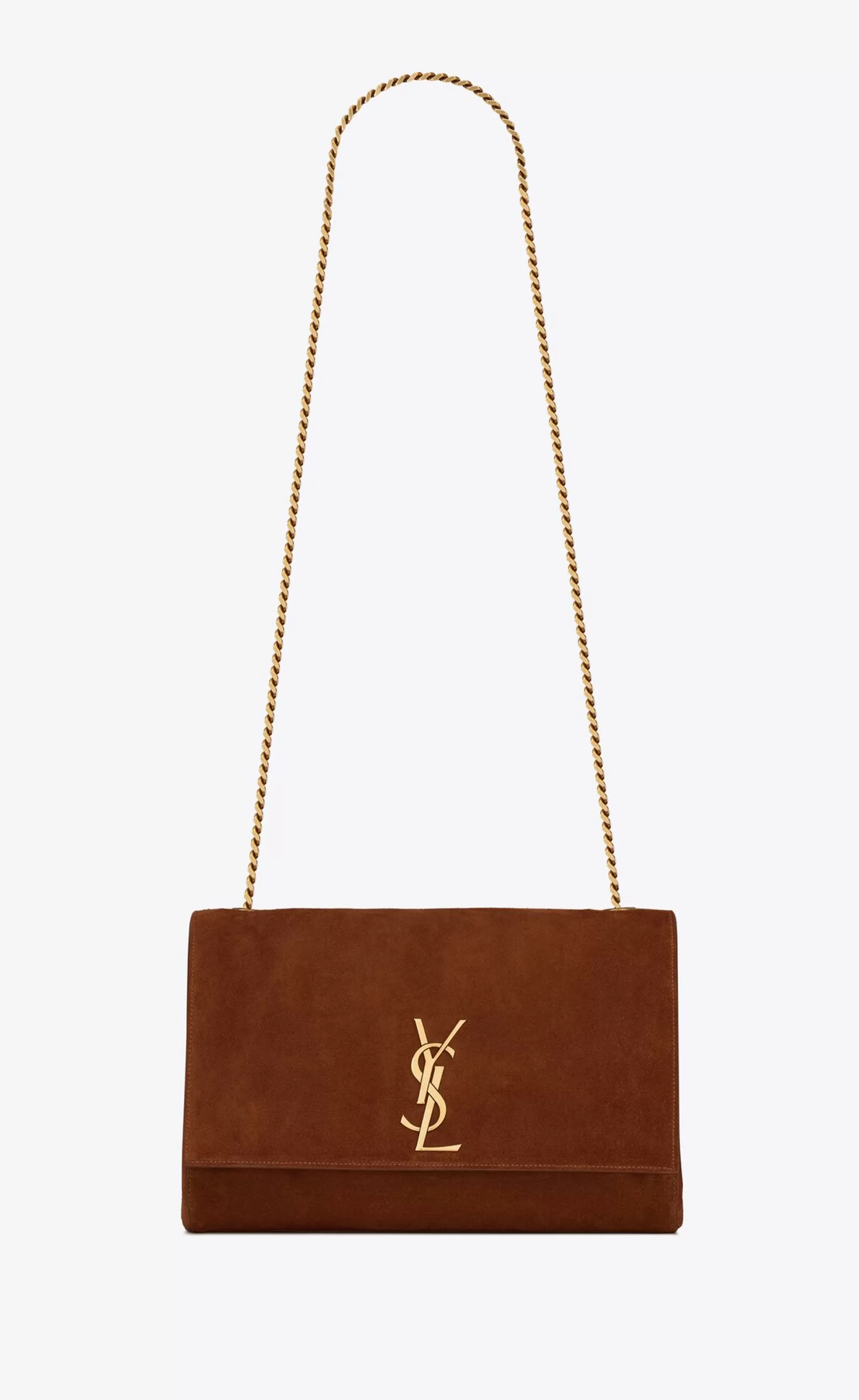 Women Saint Laurent SHOULDER BAGS | KATE^REVERSIBLE MEDIUM KATE IN SUEDE | | YSL.com