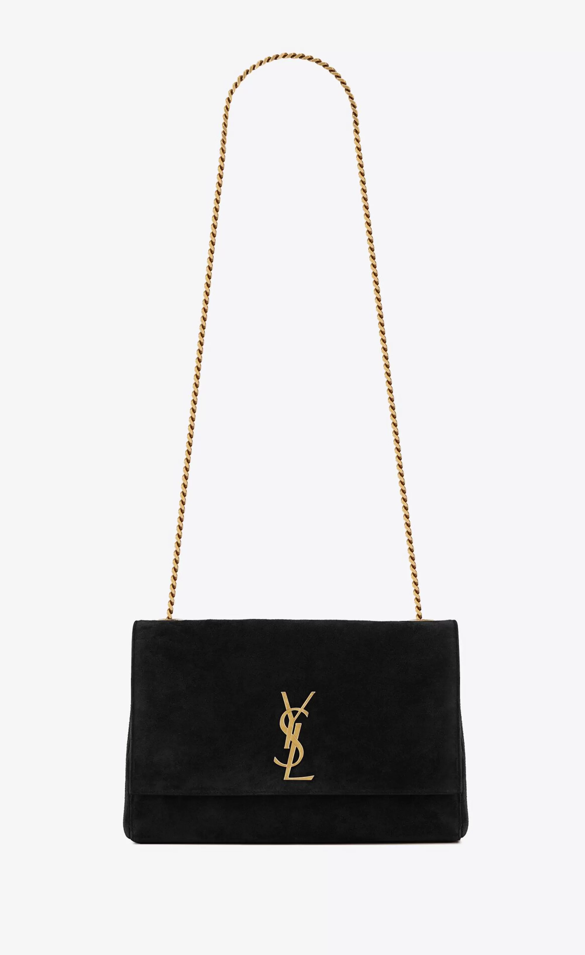 Women Saint Laurent SHOULDER BAGS | KATE^REVERSIBLE MEDIUM KATE IN SUEDE | | YSL.com