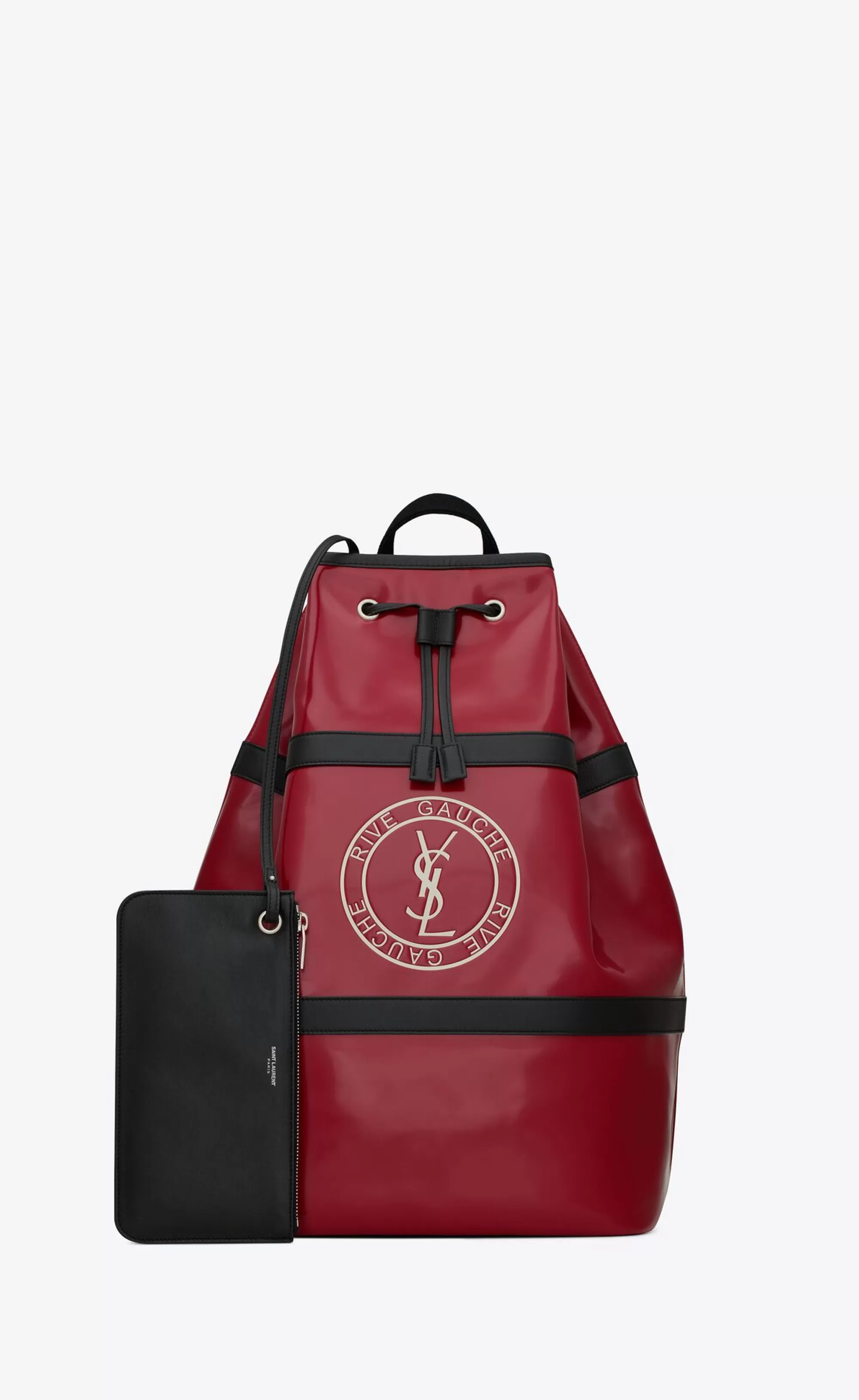 Saint Laurent BACKPACKS^RIVE GAUCHE SLING BAG IN CANVAS | | YSL.com