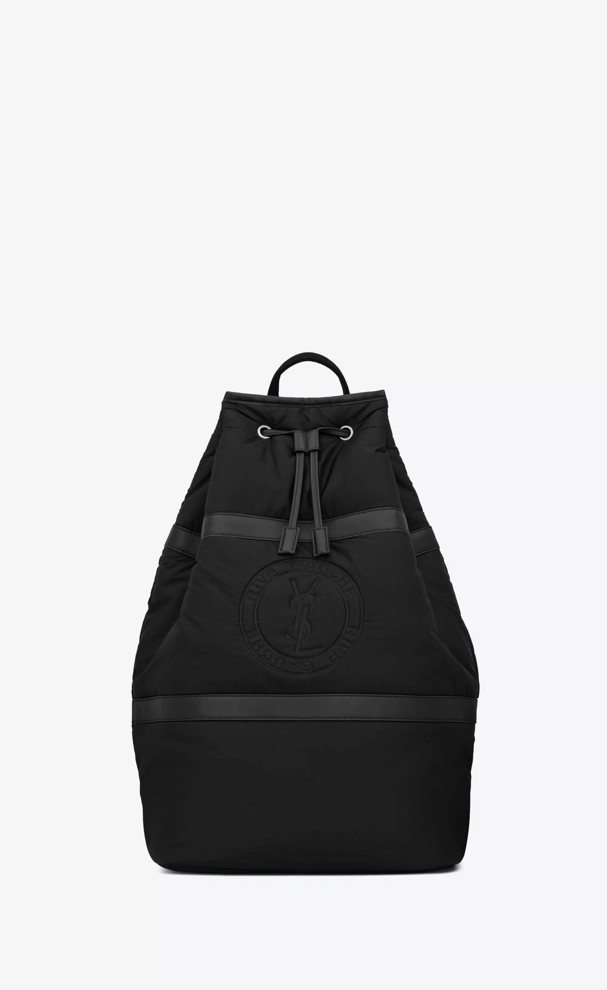 Saint Laurent BACKPACKS^RIVE GAUCHE Sling Bag In ECONYL® | | YSL.com