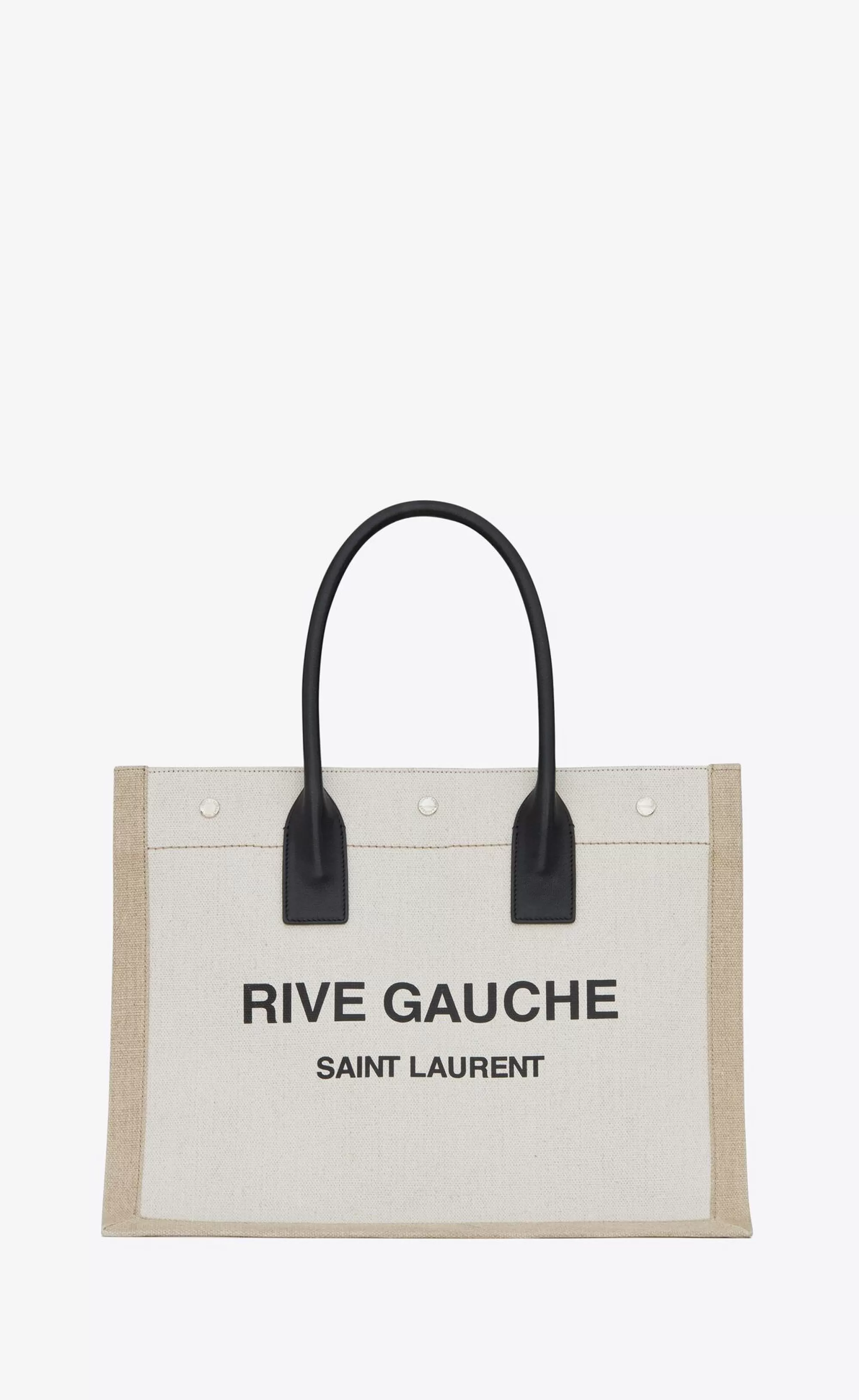 Women Saint Laurent SHOPPING BAGS | TOTES AND SHOPPINGS^RIVE GAUCHE TOTE IN CANVAS | | YSL.com