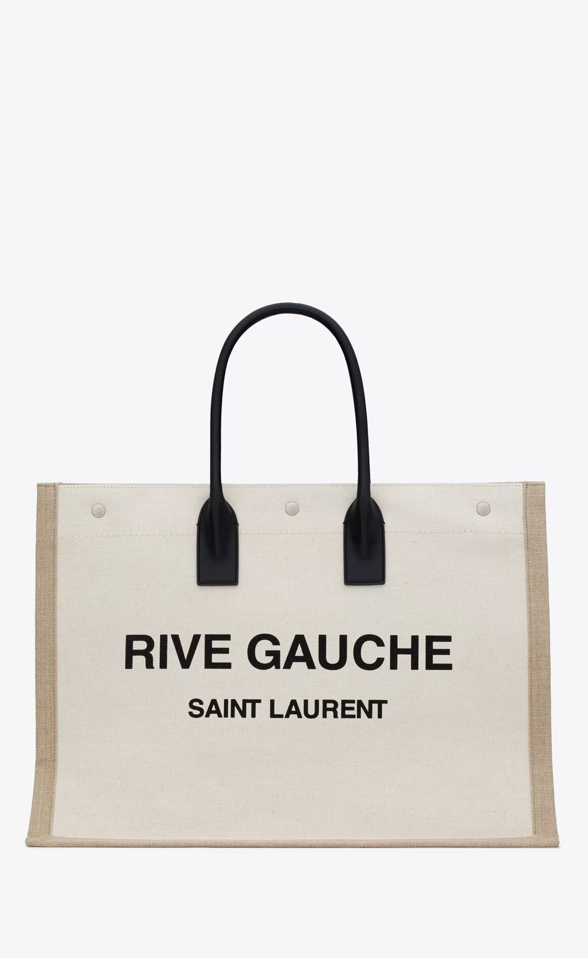 Women Saint Laurent TOTES AND SHOPPINGS^RIVE GAUCHE TOTE IN CANVAS | | YSL.com