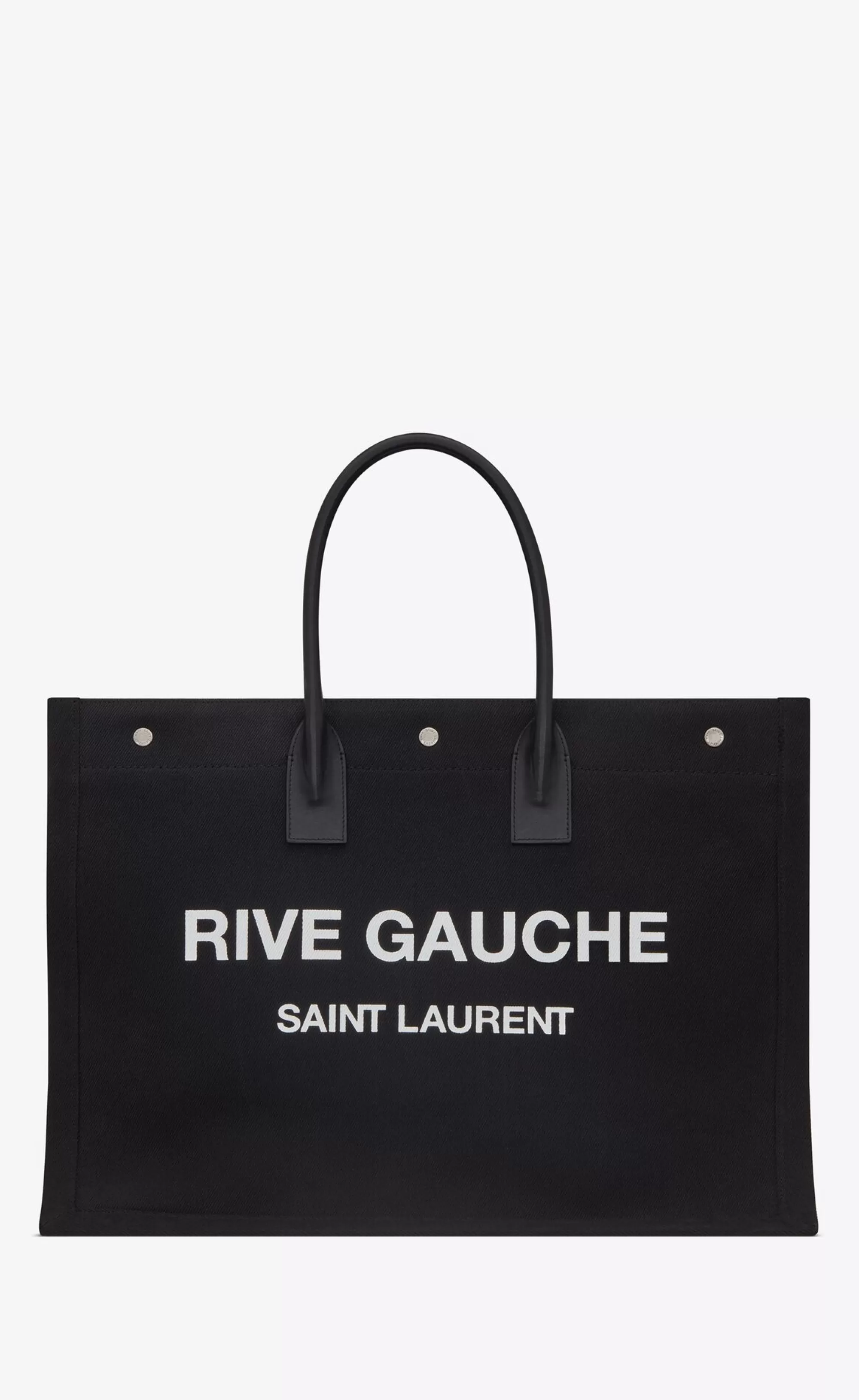 Women Saint Laurent TOTES AND SHOPPINGS^RIVE GAUCHE TOTE IN CANVAS | | YSL.com