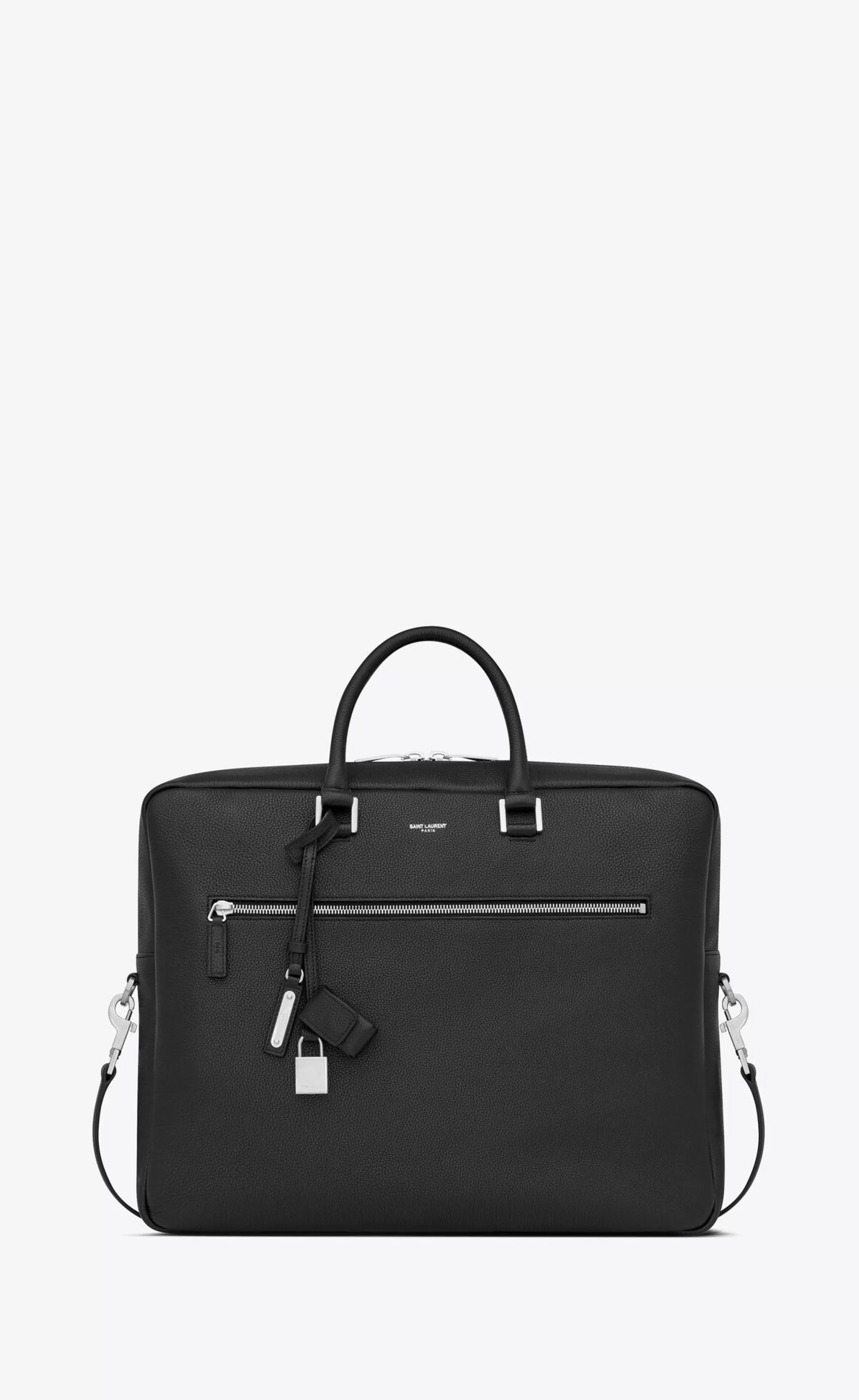Saint Laurent SAC DE JOUR | BRIEFCASES^Sac De Jour Large Briefcase In Grained Leather | | YSL.com