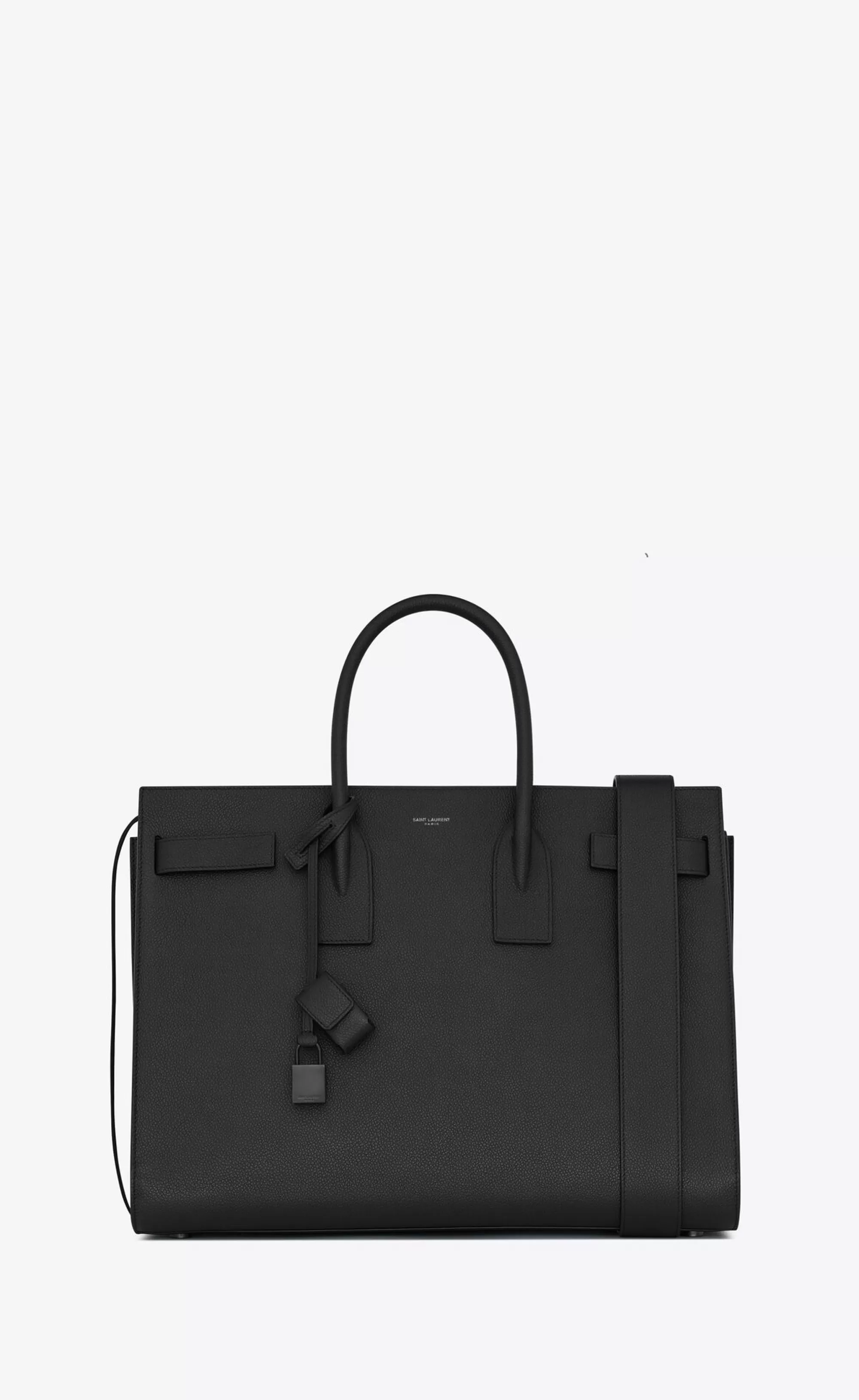 Saint Laurent SAC DE JOUR^Sac De Jour Large In Grained Leather | | YSL.com