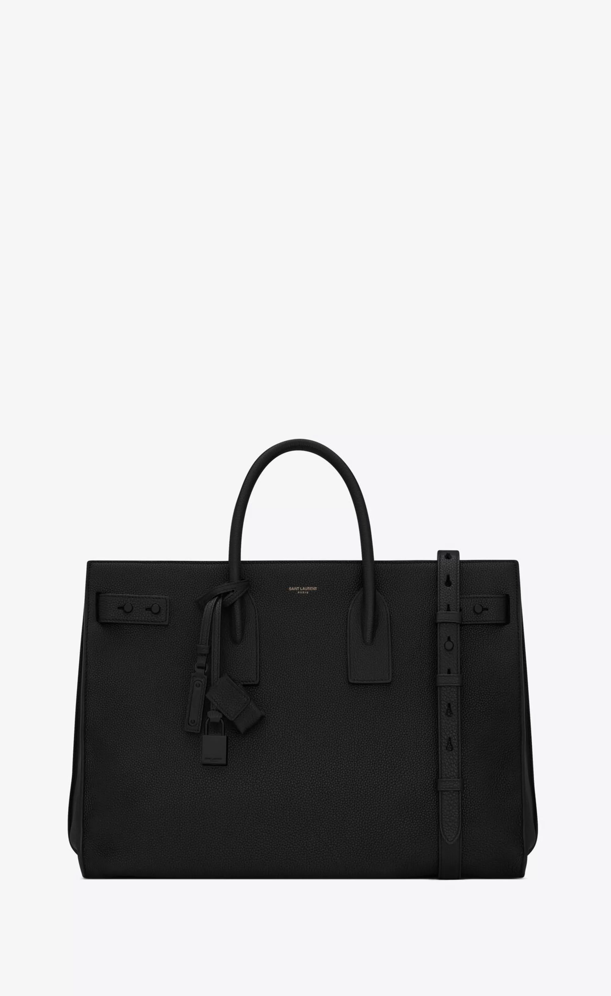 Saint Laurent SAC DE JOUR^Sac De Jour Thin Large In Grained Leather | | YSL.com